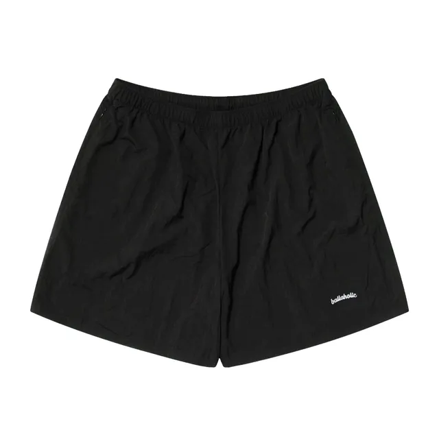 ballaholic-shorts-logo-nylon-city-shorts-schwarz image 1