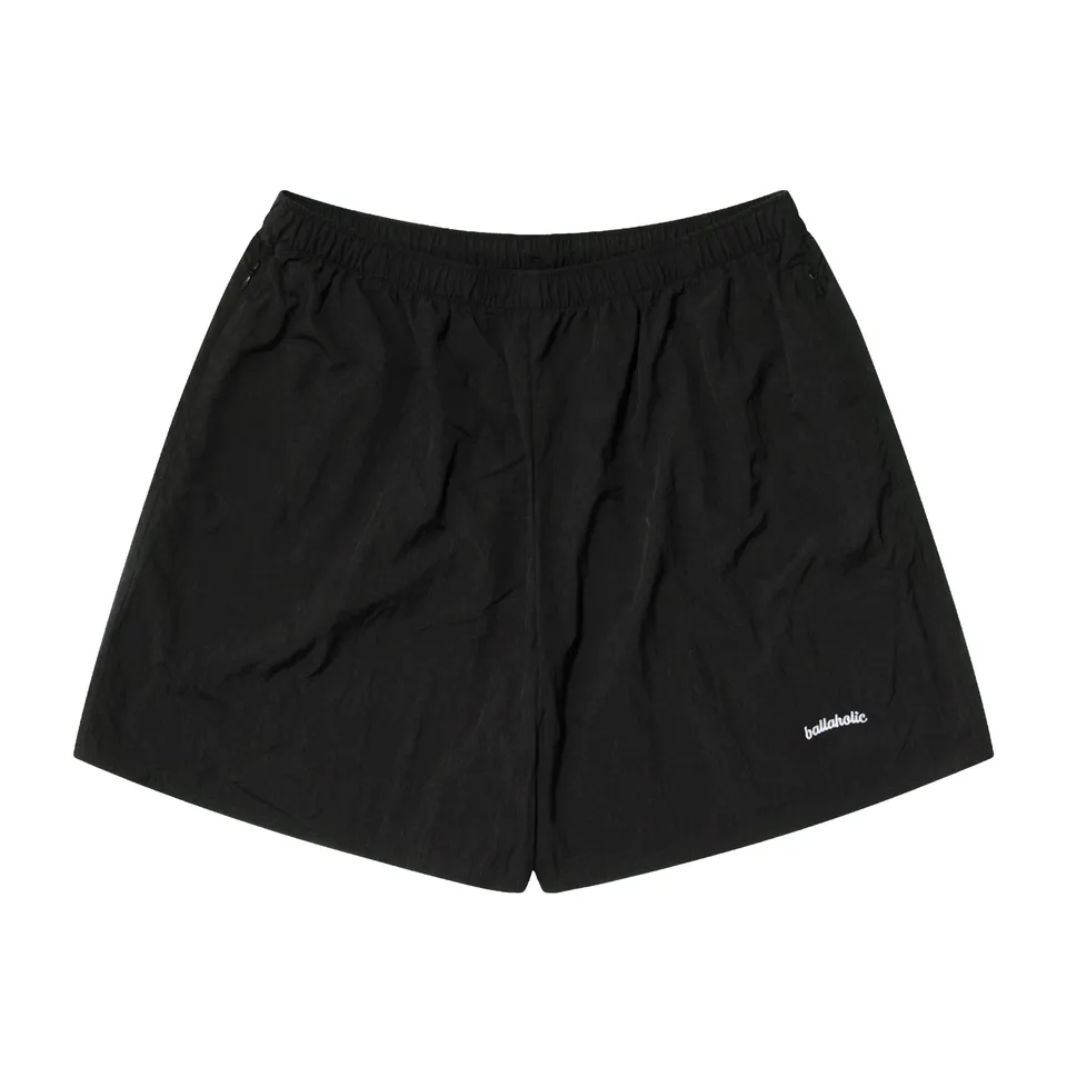 ballaholic-shorts-logo-nylon-city-shorts-schwarz image 1