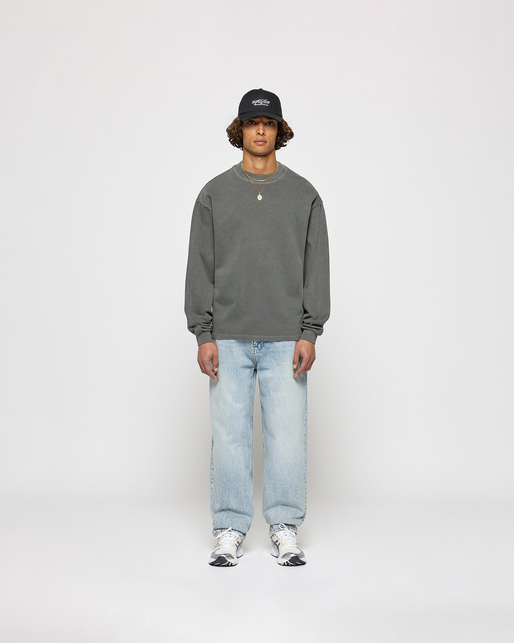 eightyfive-bottoms-baggy-denim-jeans-ocean-blue-baggy-fit image 3