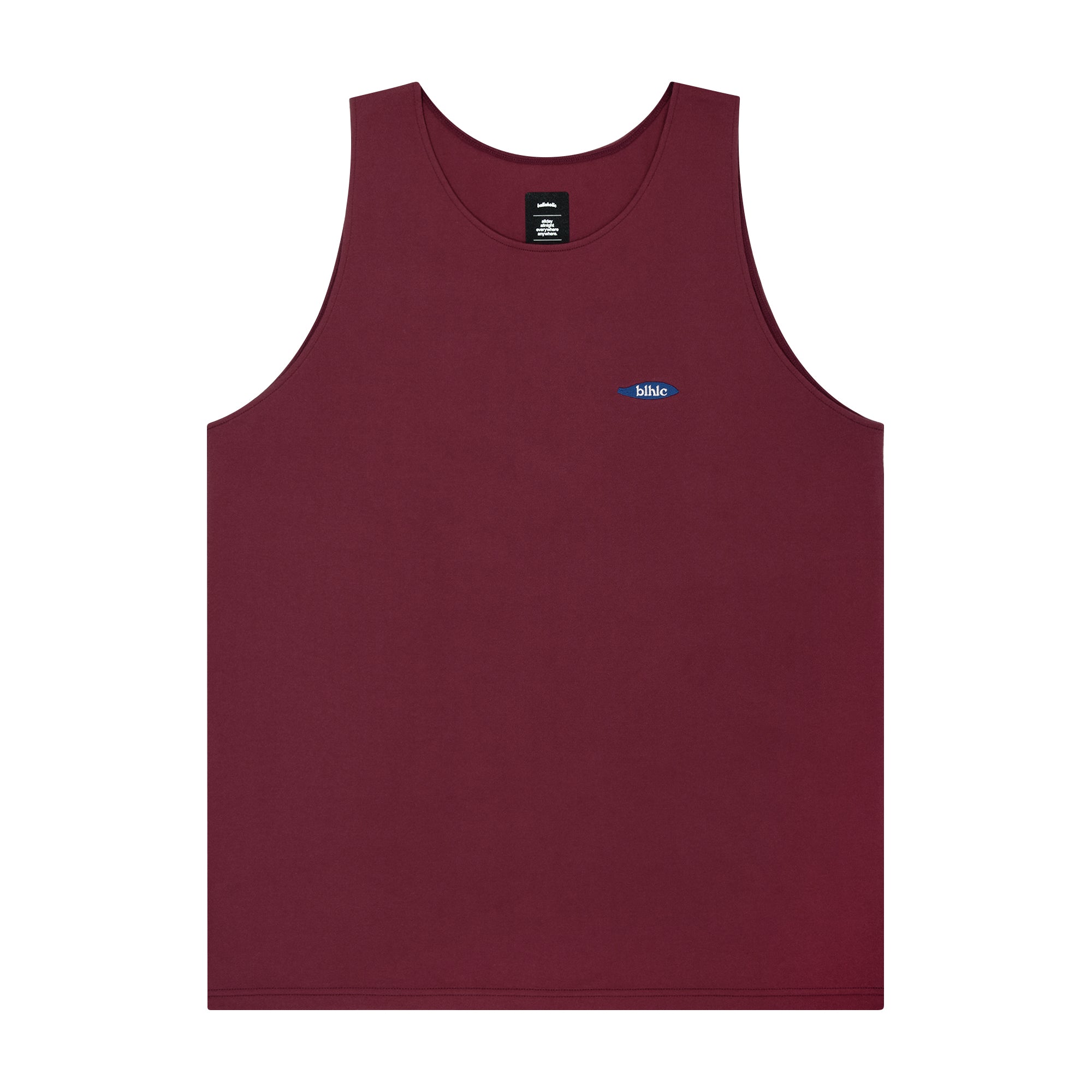 ballaholic-tanks-ball-panel-logo-tank-top-weinrot-baumwolle image 1