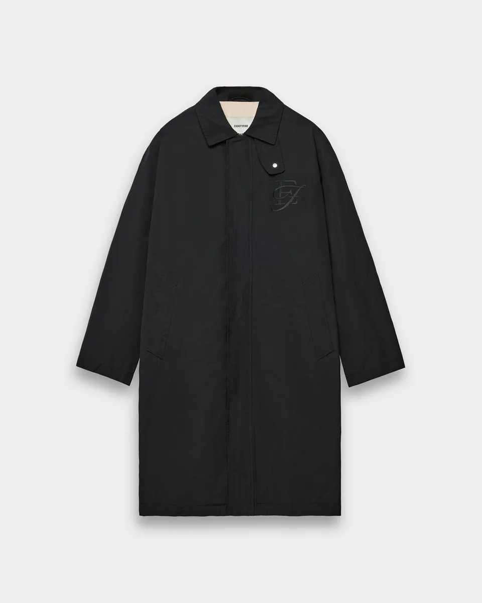 eightyfive-car-coat-mantel-schwarz-regular-fit image 1