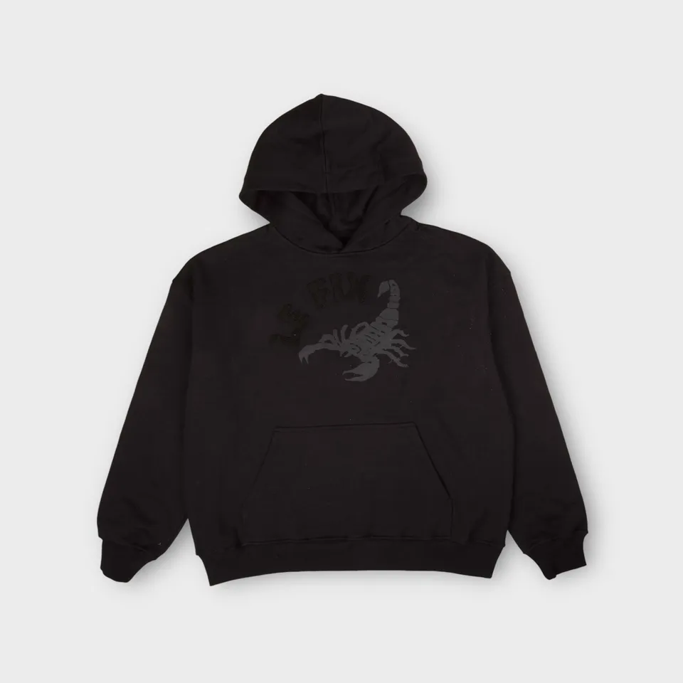 le-fix-scorpion-hoodie-schwarz-box-fit image 1