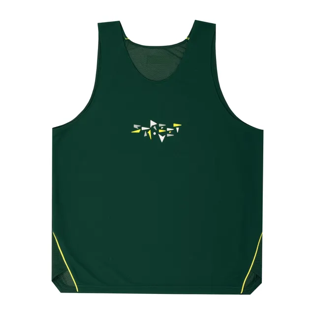 ballaholic-streetmove-tank-top-dark-green-mesh image 1