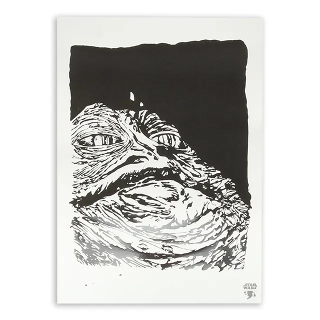 le-fix-star-wars-jabba-poster-50x70-cm-kunstdruck image 1
