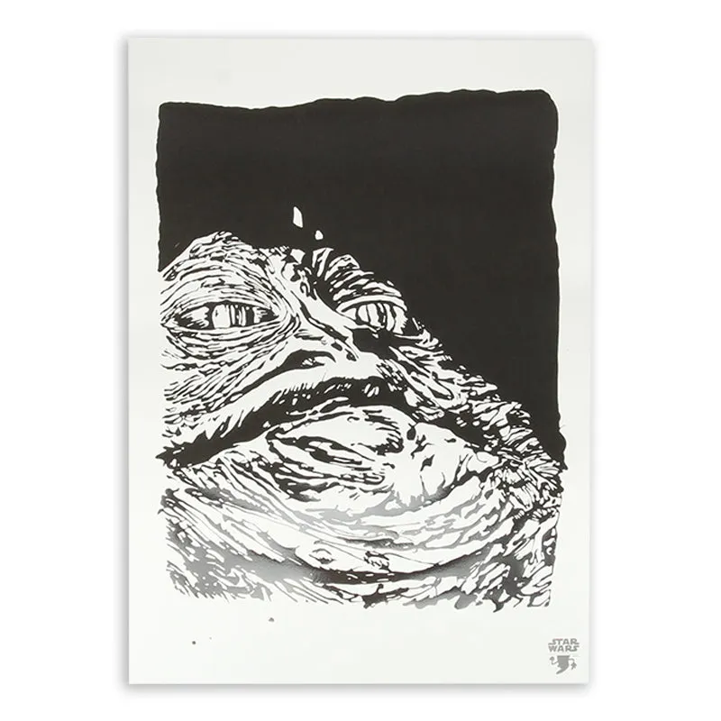 le-fix-star-wars-jabba-poster-50x70-cm-kunstdruck image 1