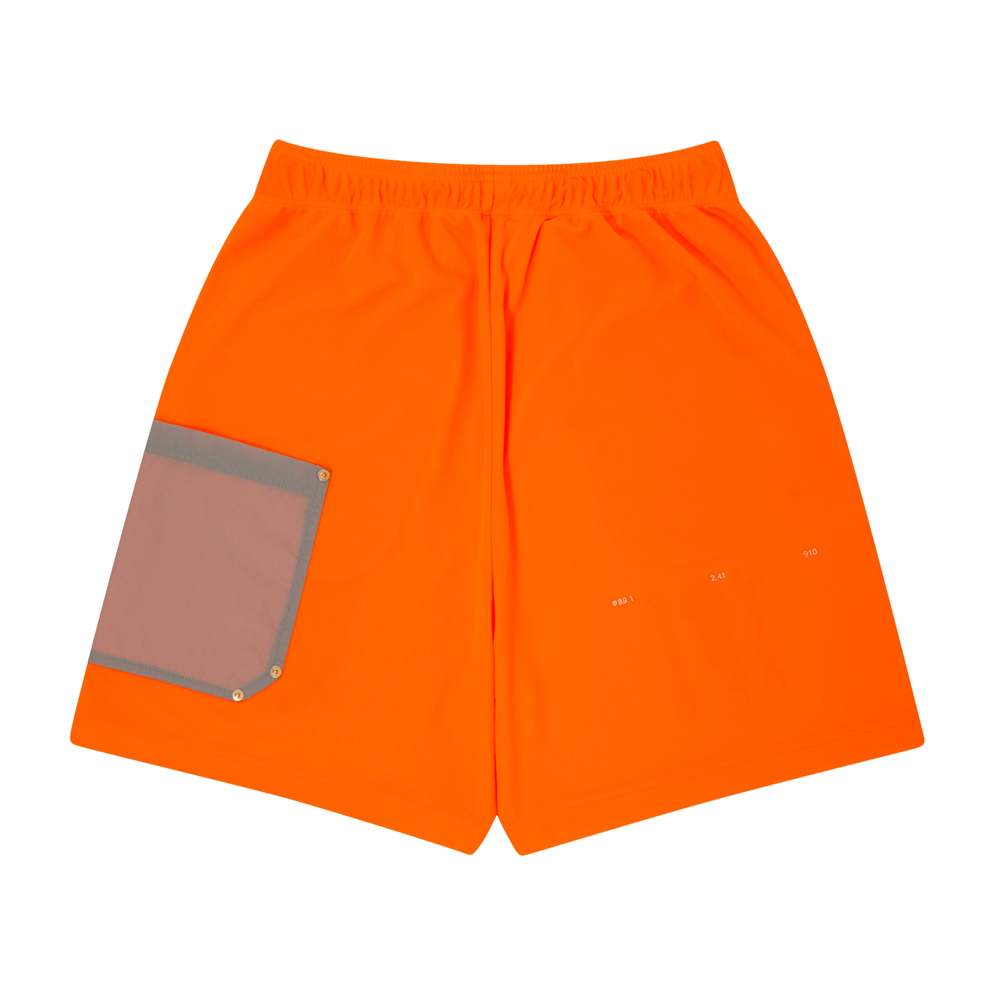ballaholic-shorts-shc-tool-pocket-neon-orange-basketballhose image 2
