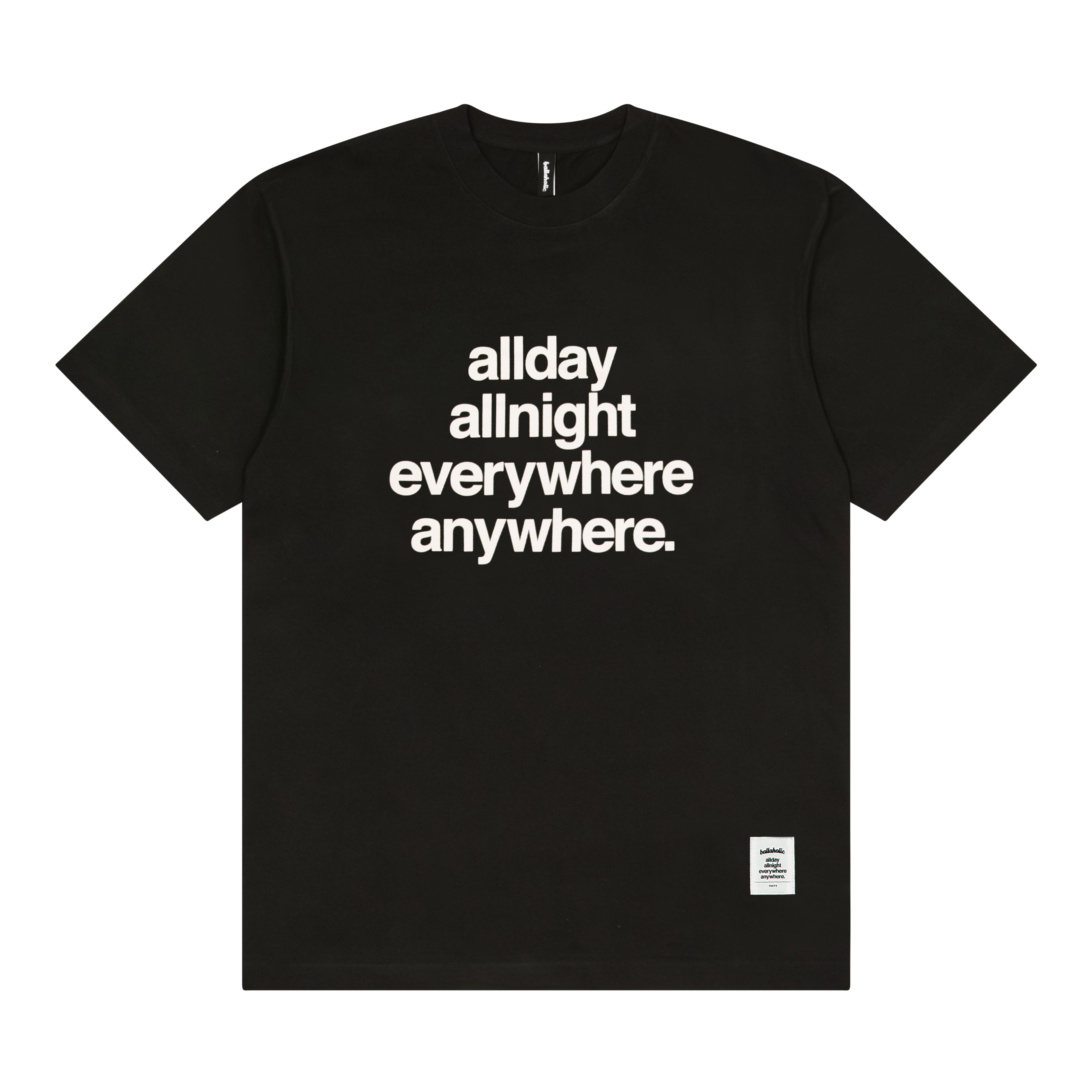 ballaholic-concept-tee-t-shirt-black-white-baumwolle image 1