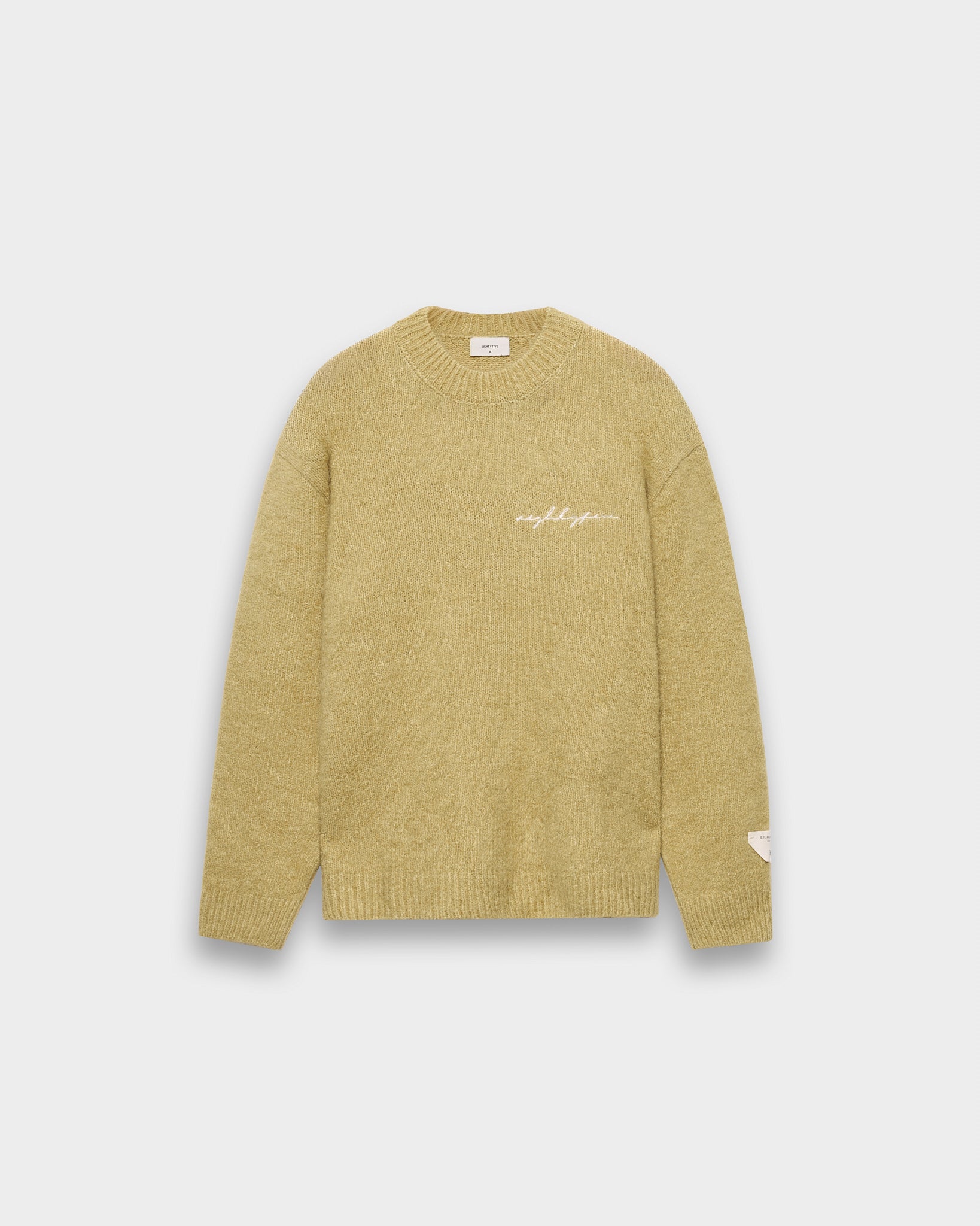 eightyfive-tops-heavy-crew-neck-sweater-pullover-pistachio-patch image 1