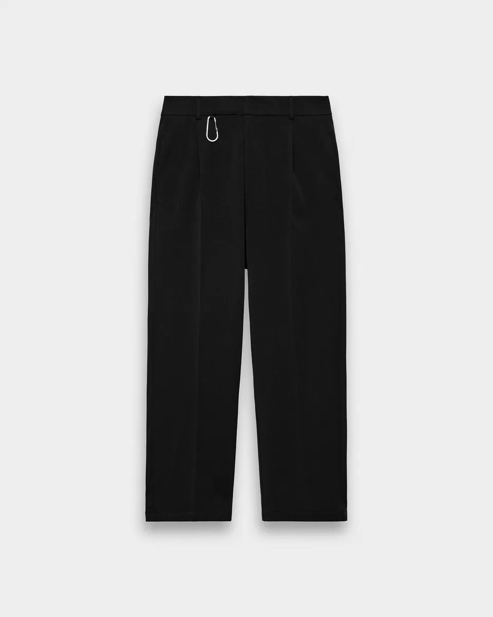 eightyfive-pleated-baggy-tailored-pants-schwarz-b-gelfalte image 1