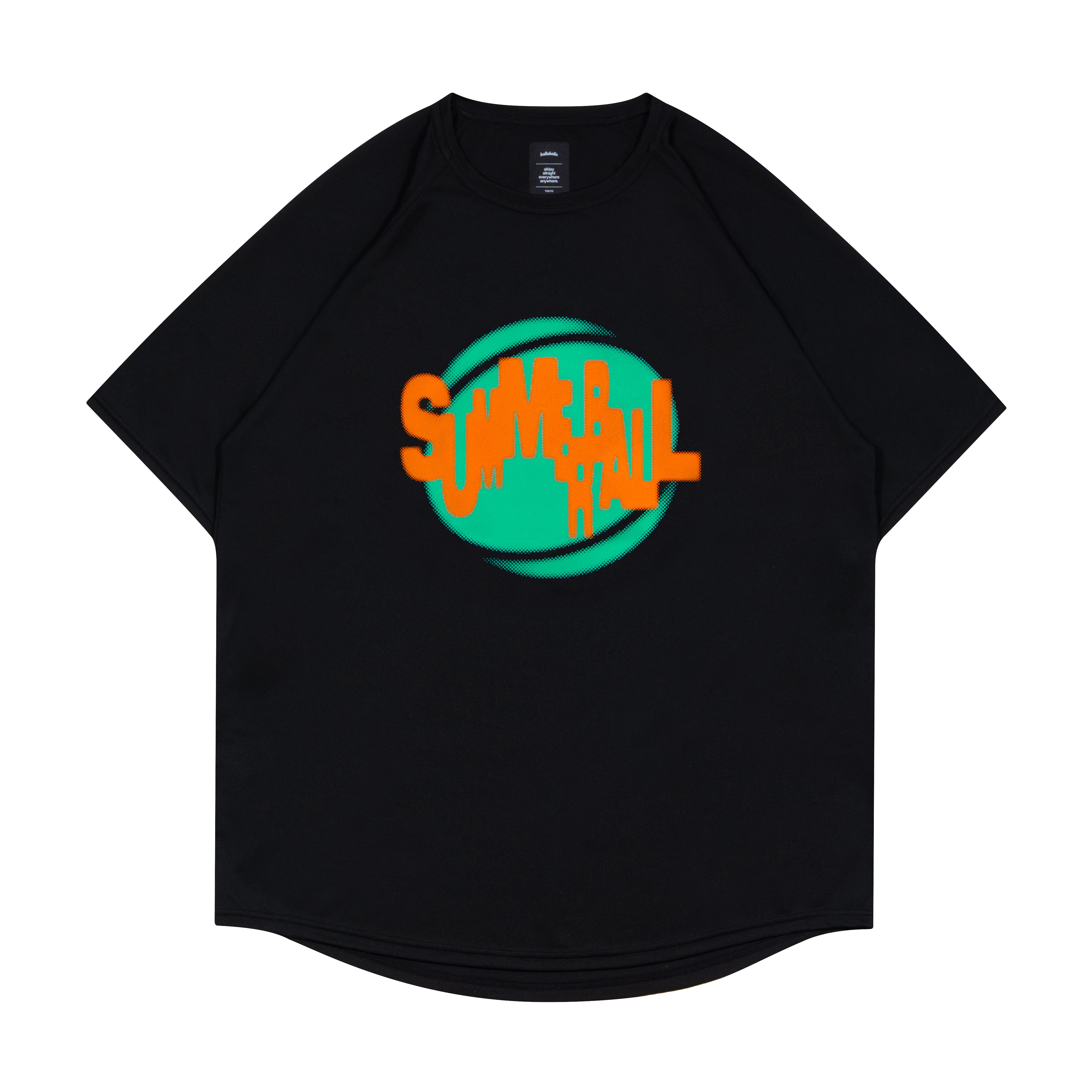 ballaholic-summerball-2026-cool-tee-schwarz-grafik image 1
