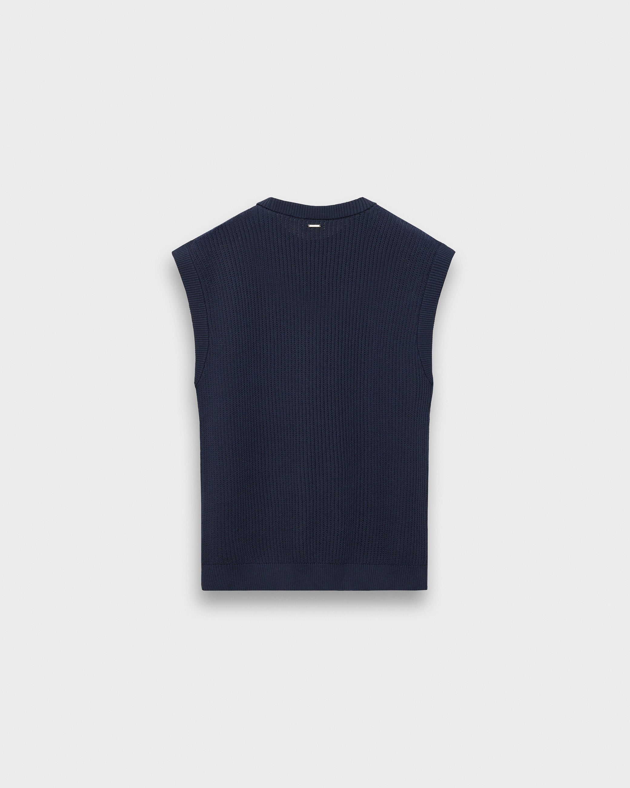 eightyfive-knit-tanktop-navy-baumwolle-oversized image 2