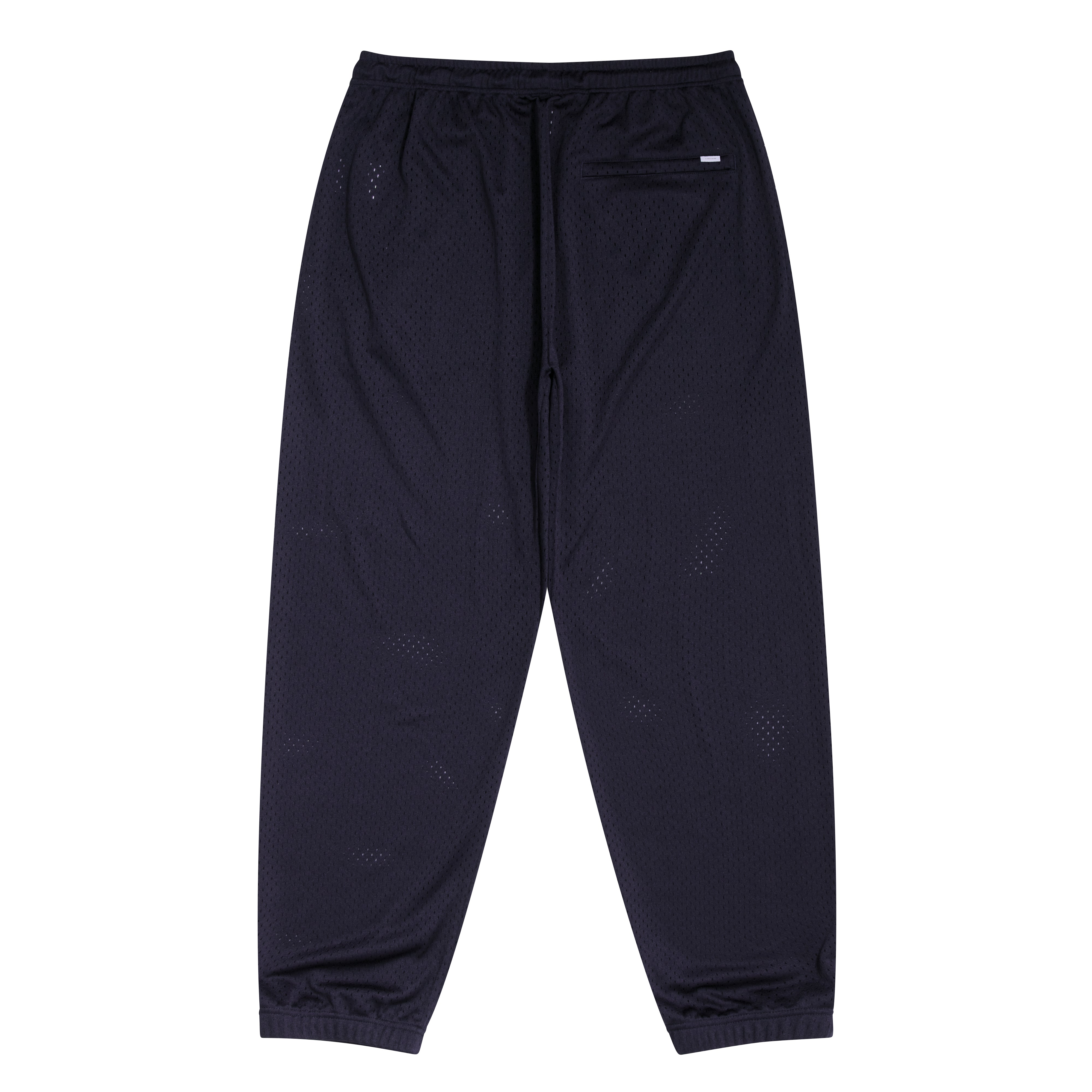 ballaholic-logo-mesh-long-pants-basketballhose-navy image 2