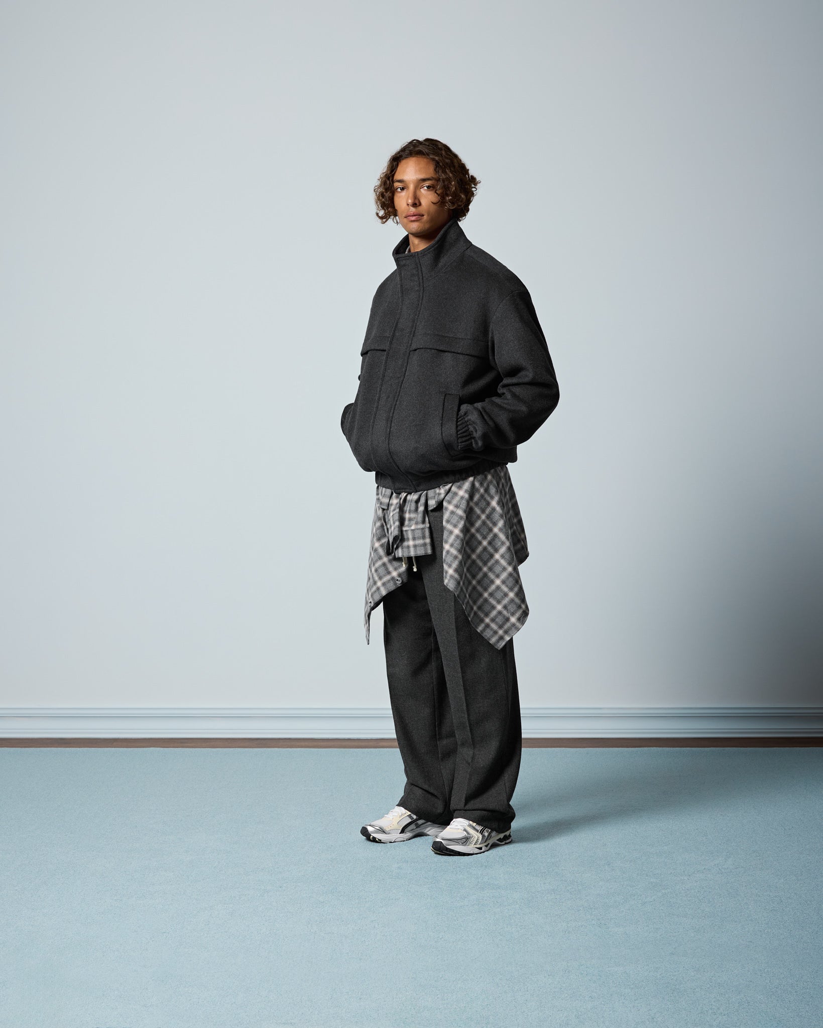 eightyfive-wool-coach-jacket-jacke-grey-wolle image 5