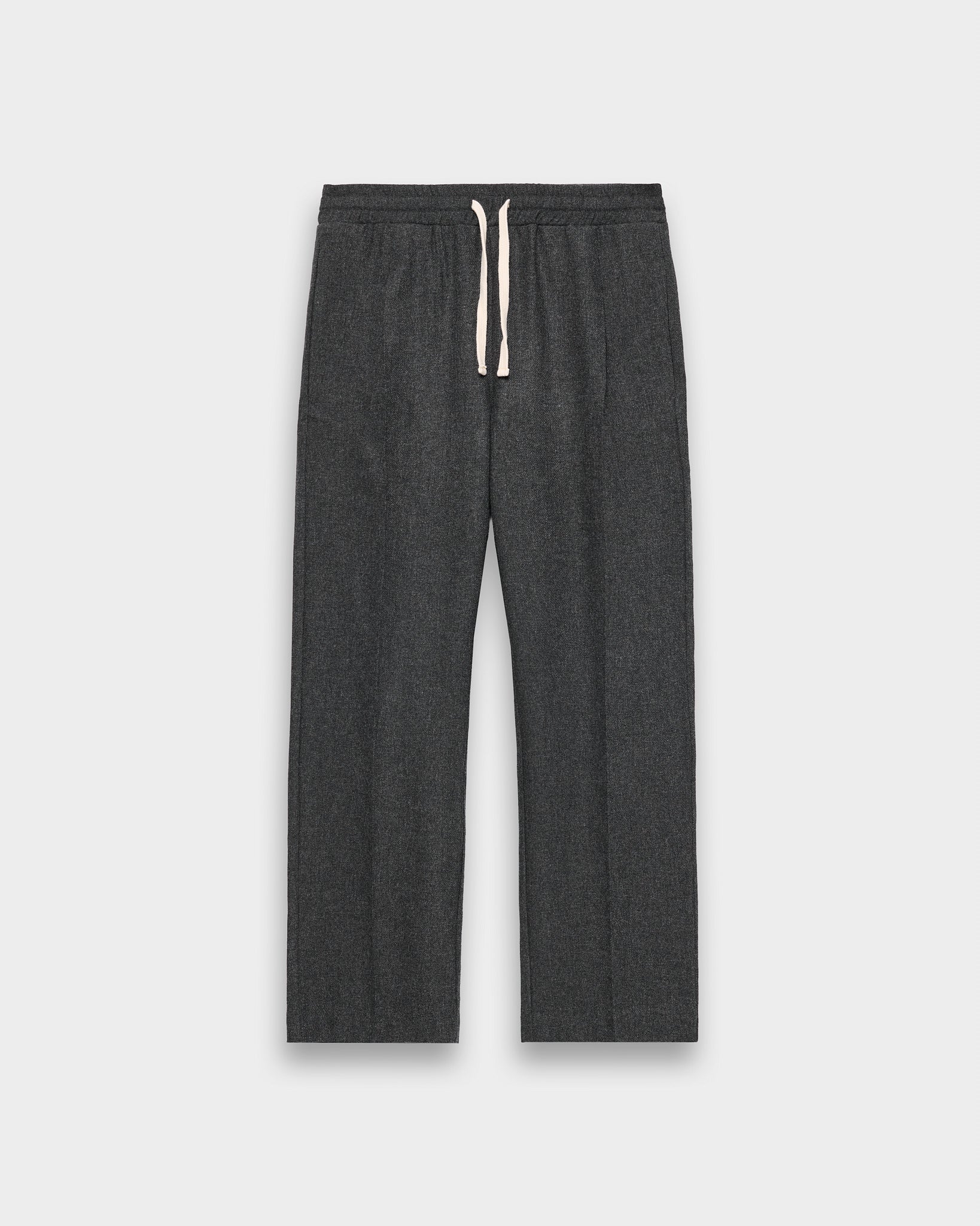 eightyfive-wool-pants-with-elastic-waistline-hose-grey-melange image 1