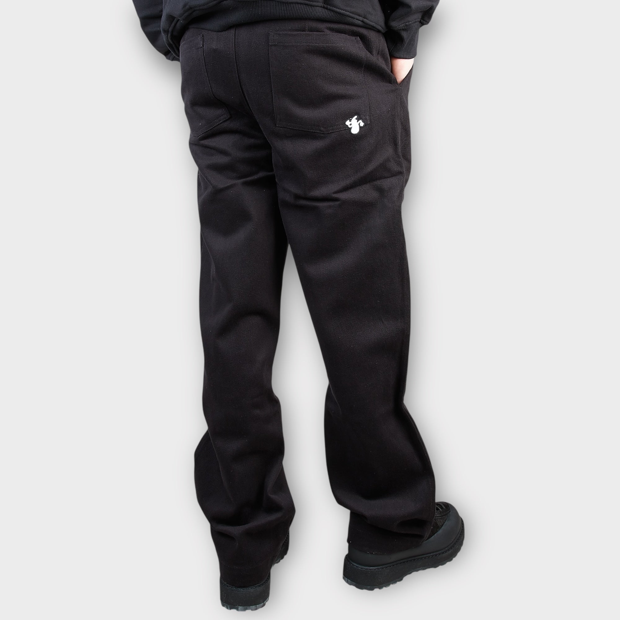 le-fix-hill-pants-hose-schwarz-loose-fit-baumwolle image 5