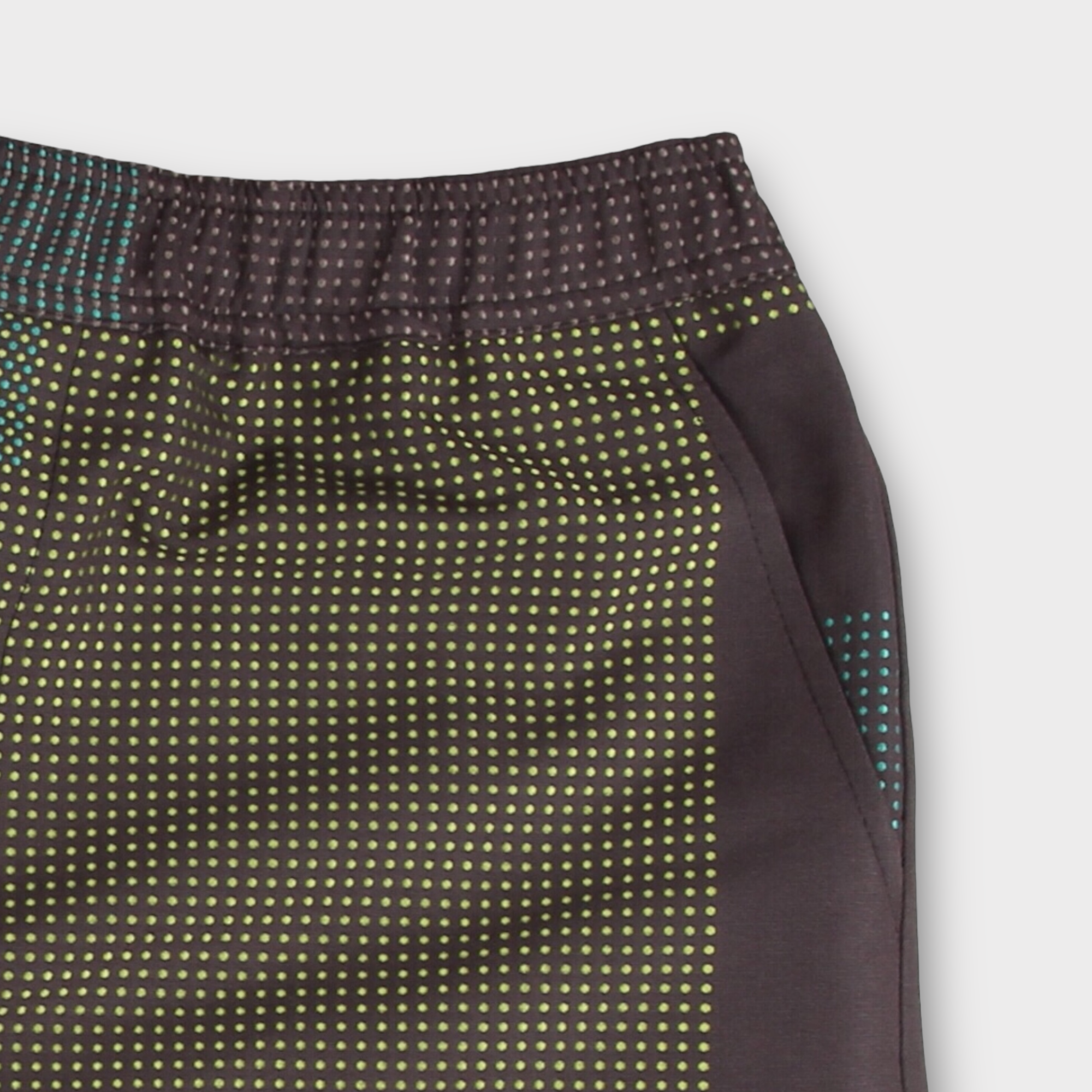 le-fix-pattern-shorts-schwarz-gemustert-baumwolle image 4