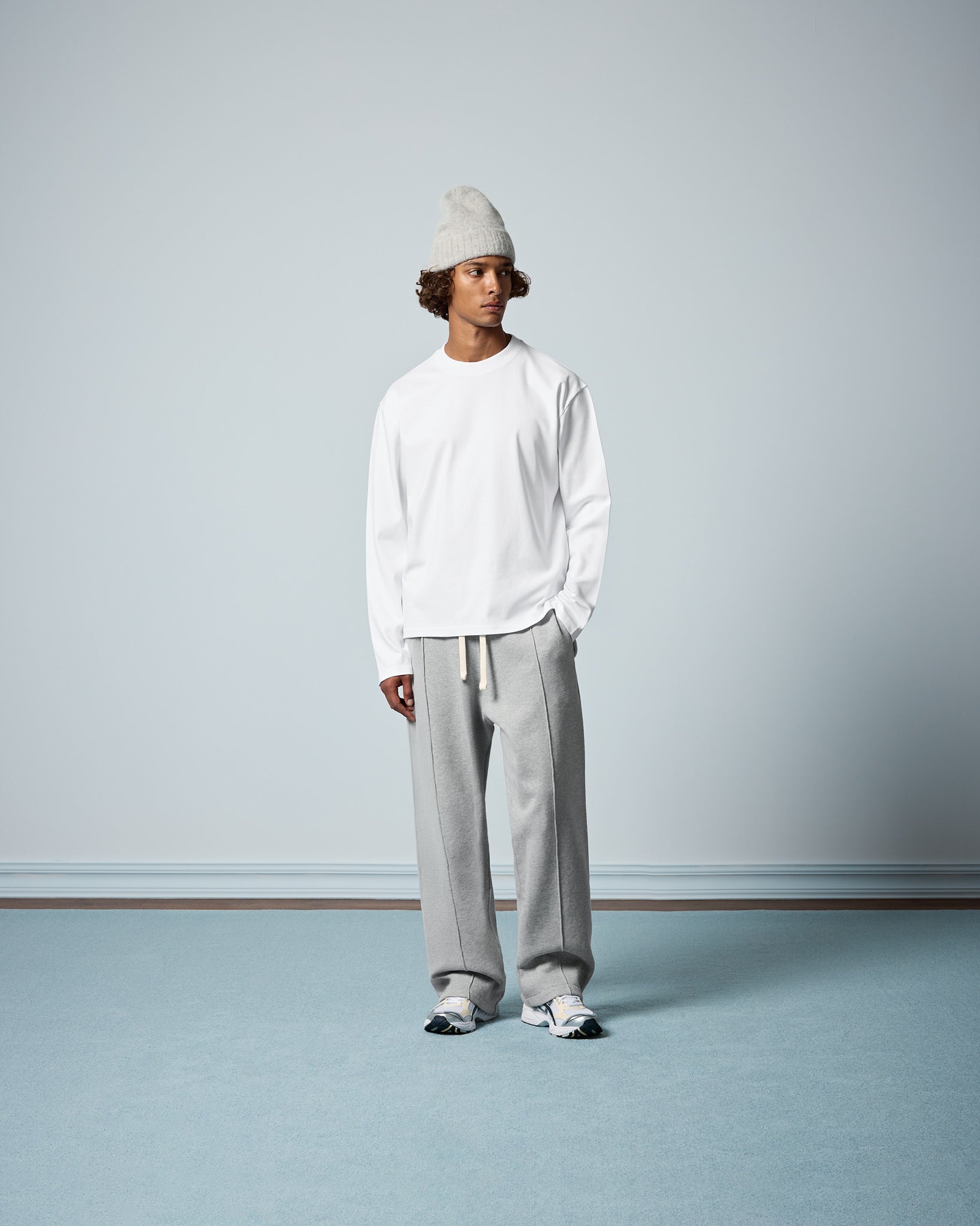 eightyfive-signature-longsleeve-langarmshirt-white-baumwolle image 4