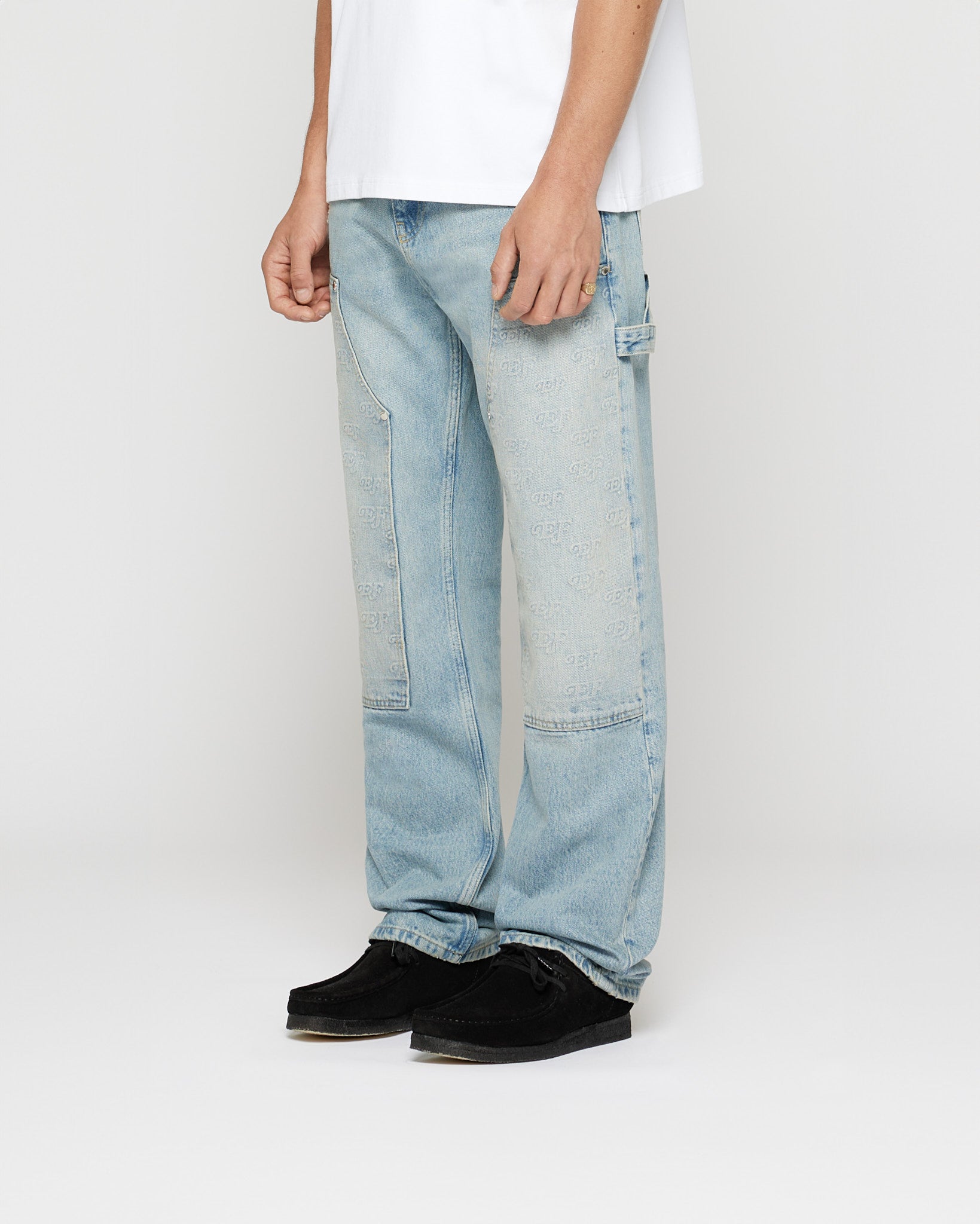 eightyfive-embossed-carpenter-denim-straight-light-wash image 3