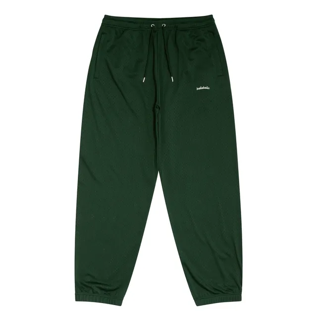 ballaholic-logo-mesh-long-pants-hose-dunkelgr-n-mesh image 1