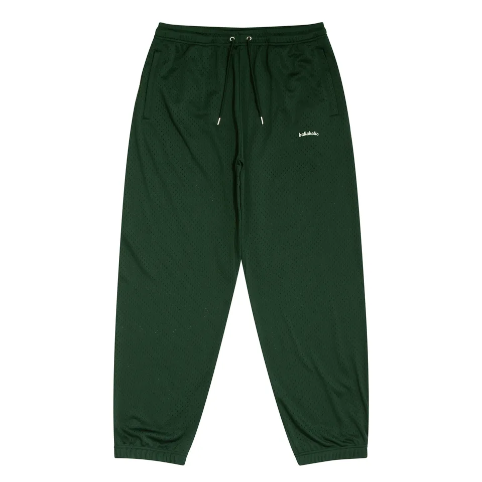 ballaholic-logo-mesh-long-pants-hose-dunkelgr-n-mesh image 1