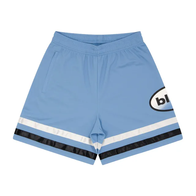 ballaholic-blhlc-oval-logo-zip-shorts-basketballshorts-sax image 1