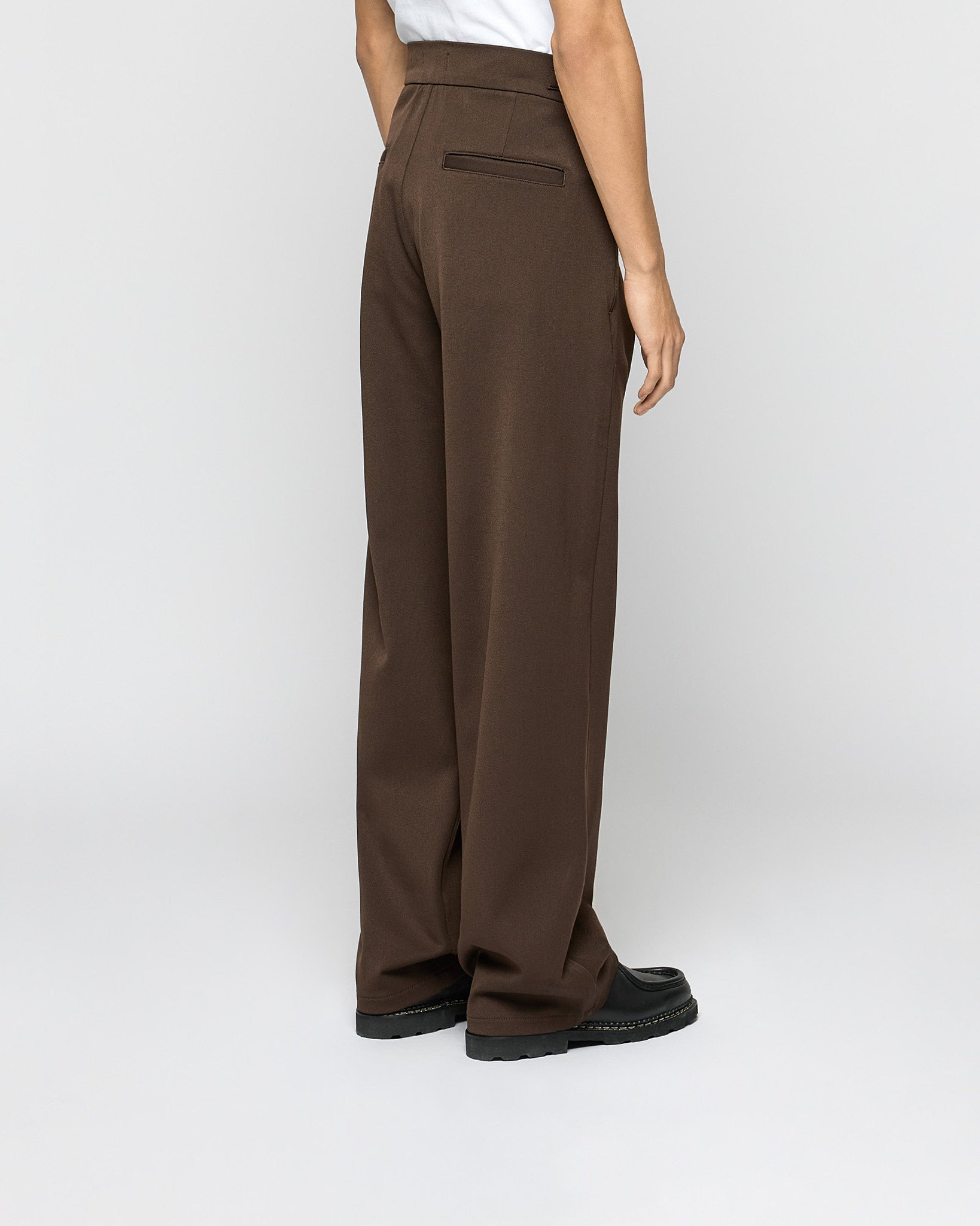 eightyfive-bottoms-pleated-regular-tailored-pants-v2-hose-braun-31 image 4
