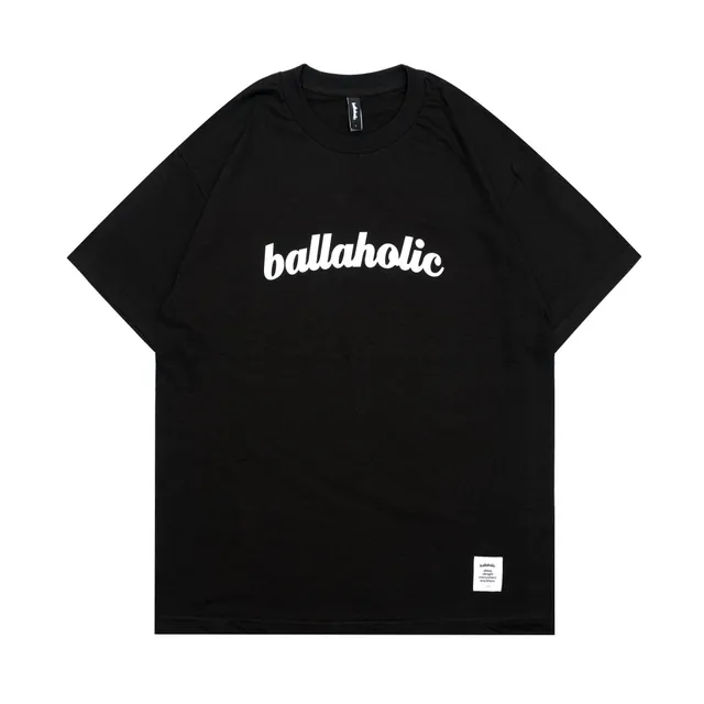 ballaholic-cotton-tees-logo-tee-t-shirt-black-baumwolle-custom image 1