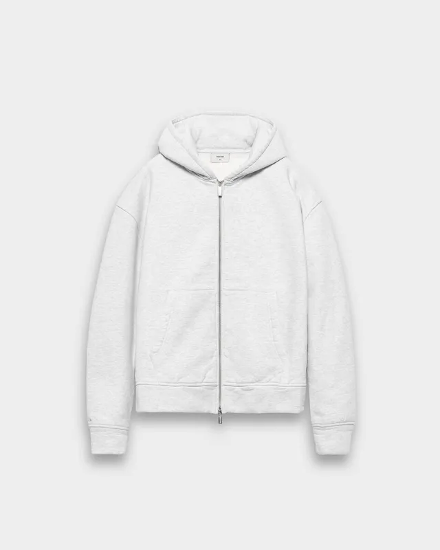 eightyfive-signature-heavy-zip-hoodie-ash-grey-490gsm image 1