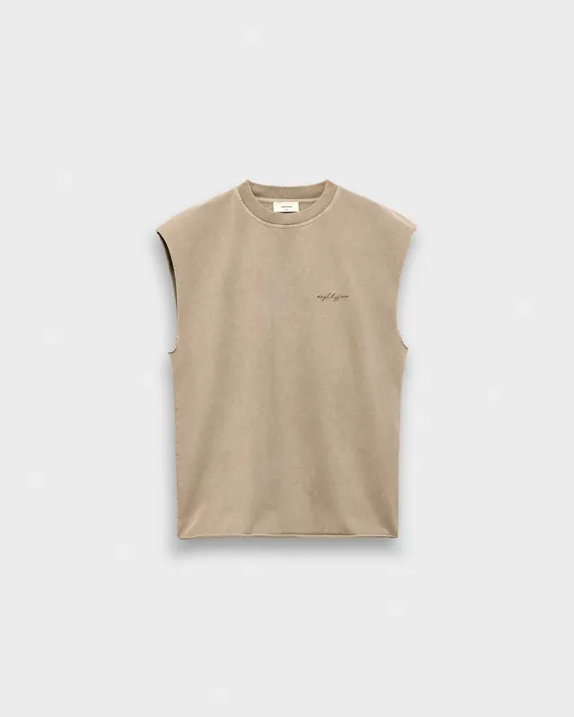 eightyfive-loose-tanktop-top-taupe-oversized-fit image 1