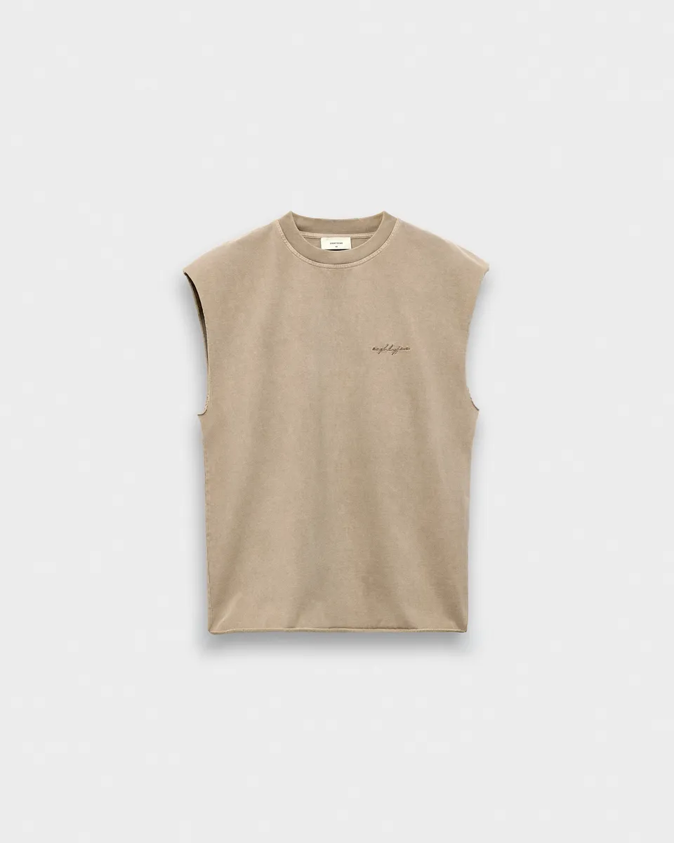 eightyfive-loose-tanktop-top-taupe-oversized-fit image 1