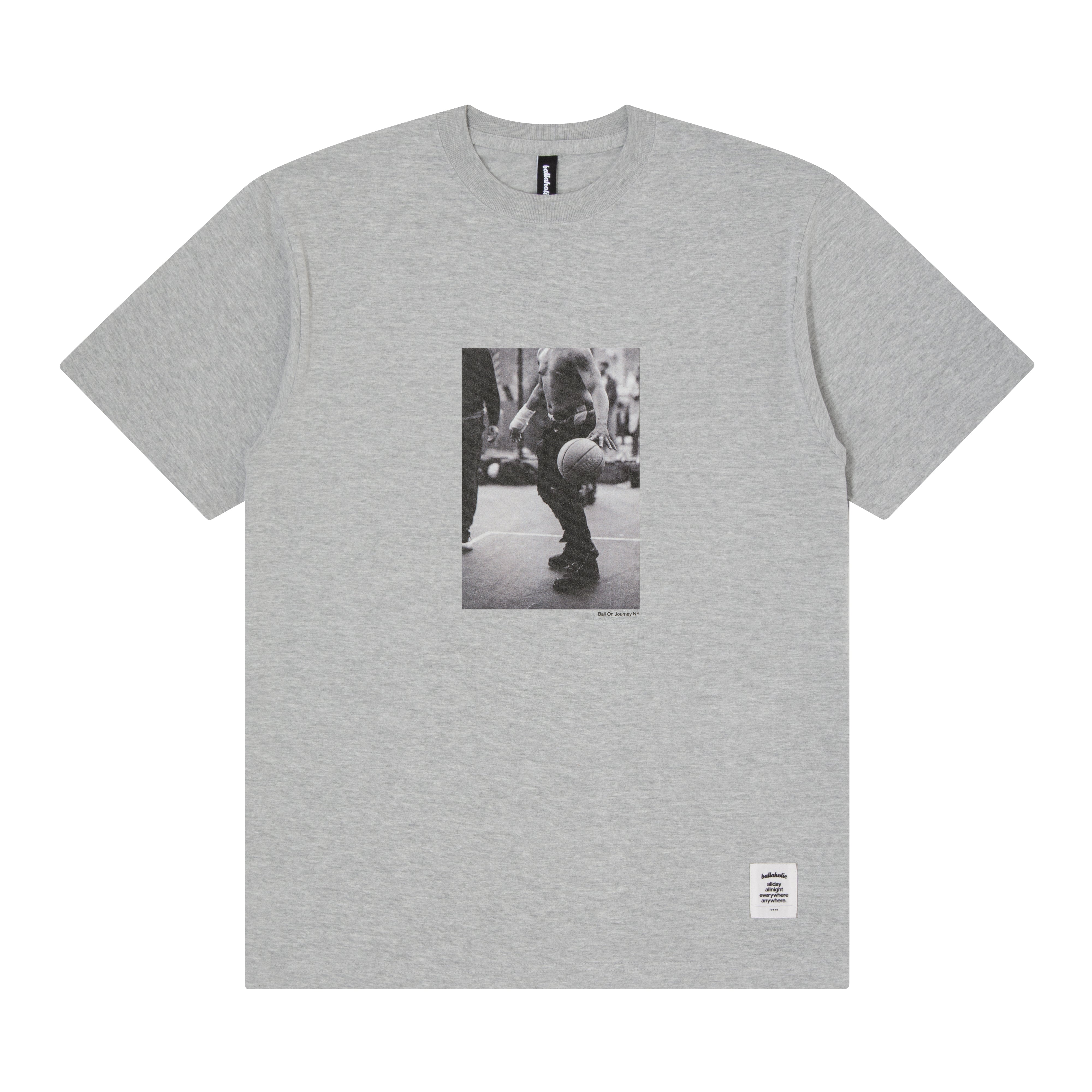ballaholic-photo-tee-in-ny-t-shirt-grau-gr-l image 1