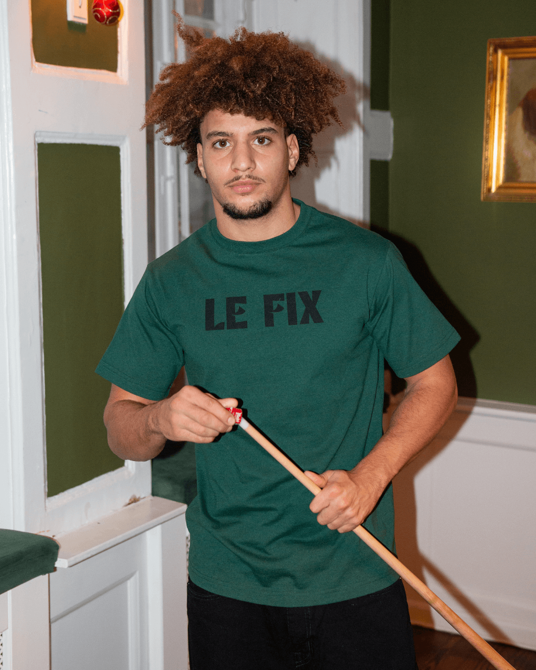 le-fix-loop-t-shirt-gr-n-baumwolle-regular-fit image 6