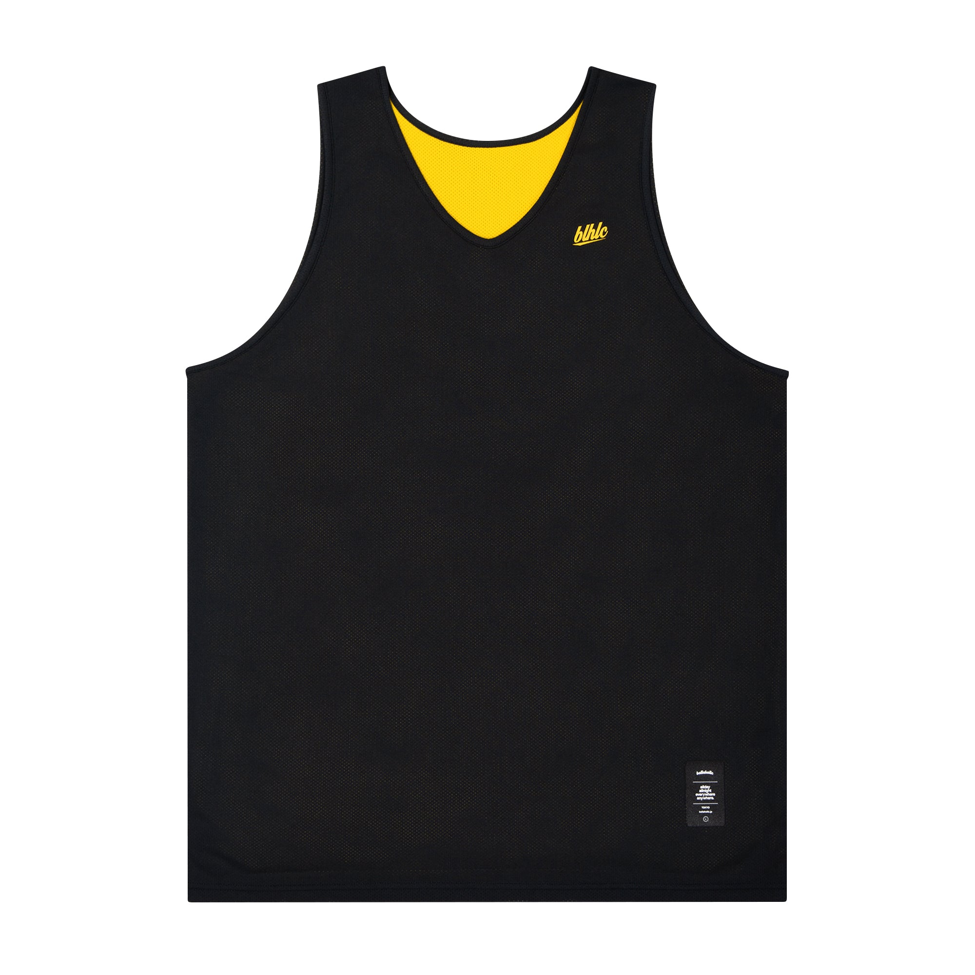 ballaholic-basic-reversible-jersey-trikot-schwarz-gelb-custom image 1