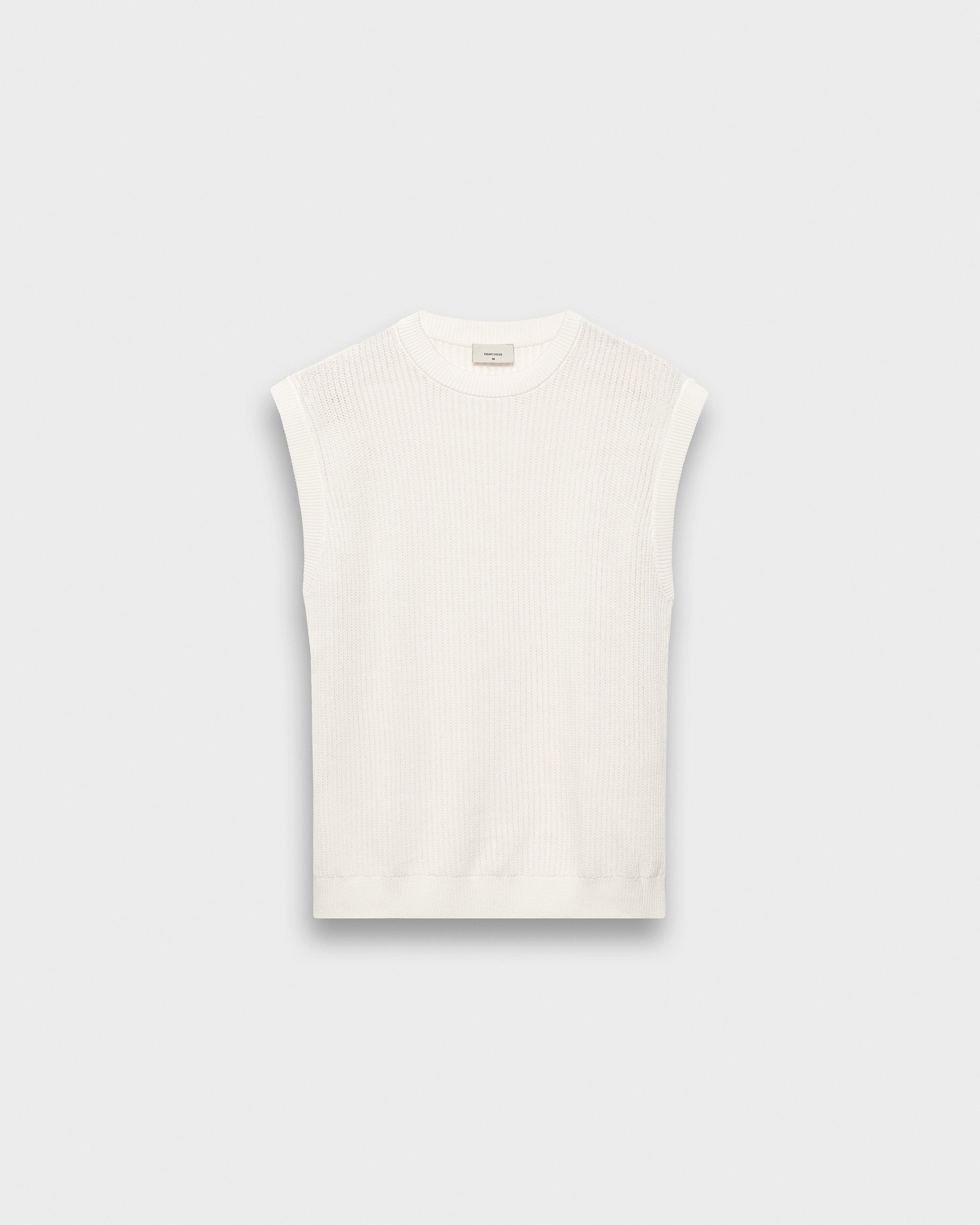 eightyfive-tops-knit-tanktop-off-white image 1