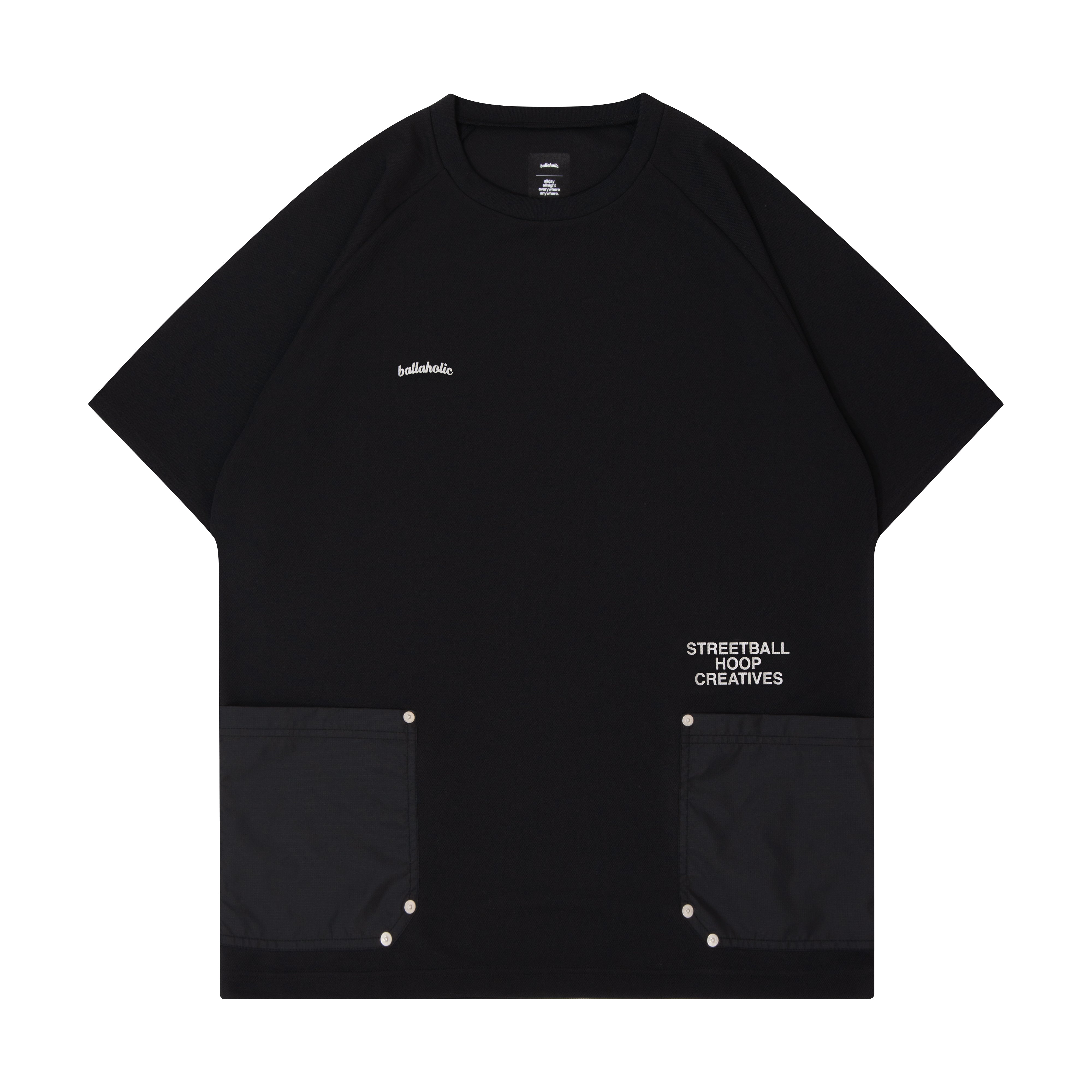 ballaholic-shc-tool-pocket-cool-tee-t-shirt-black image 1