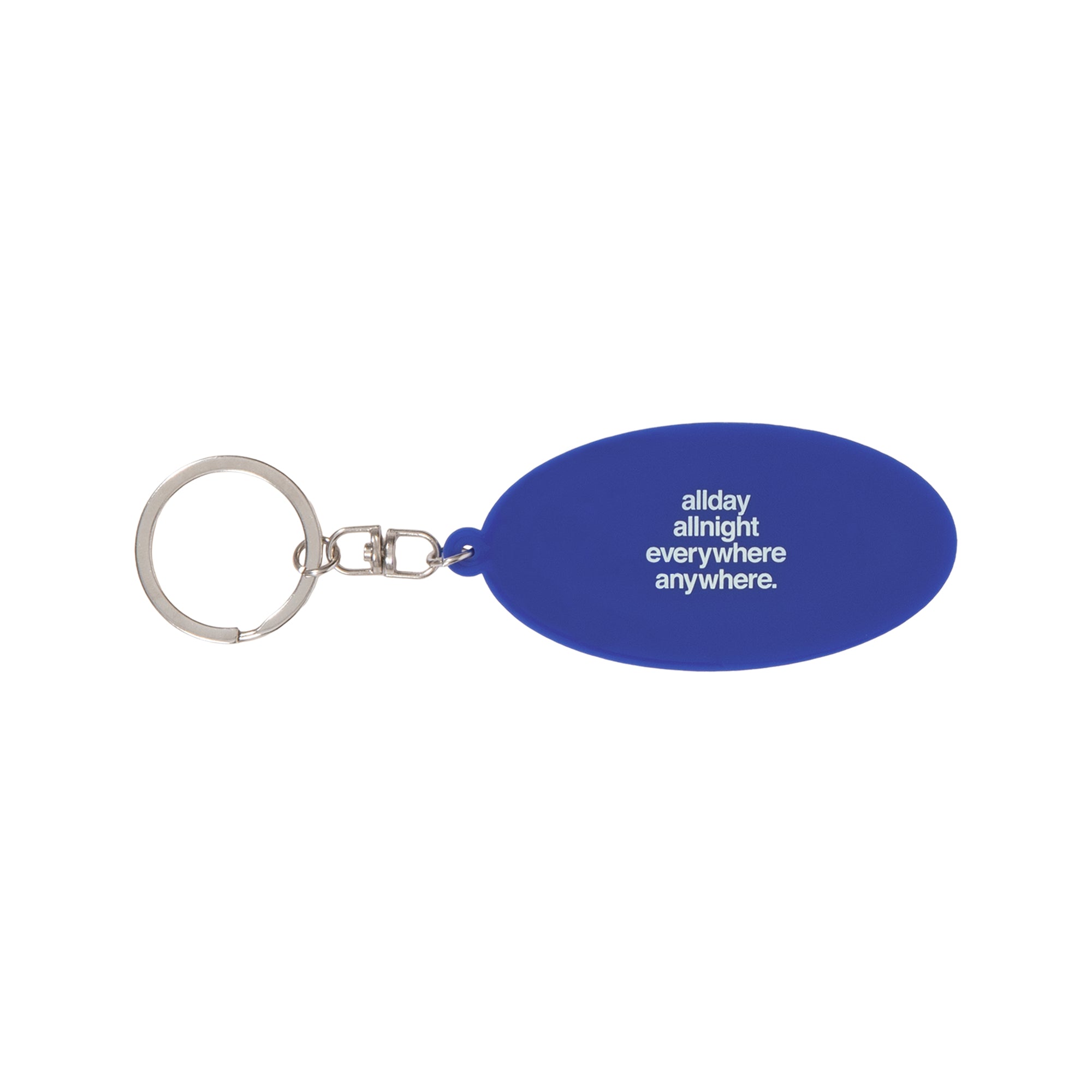 ballaholic-blhlc-oval-logo-keychain-ivory-blue-green image 2