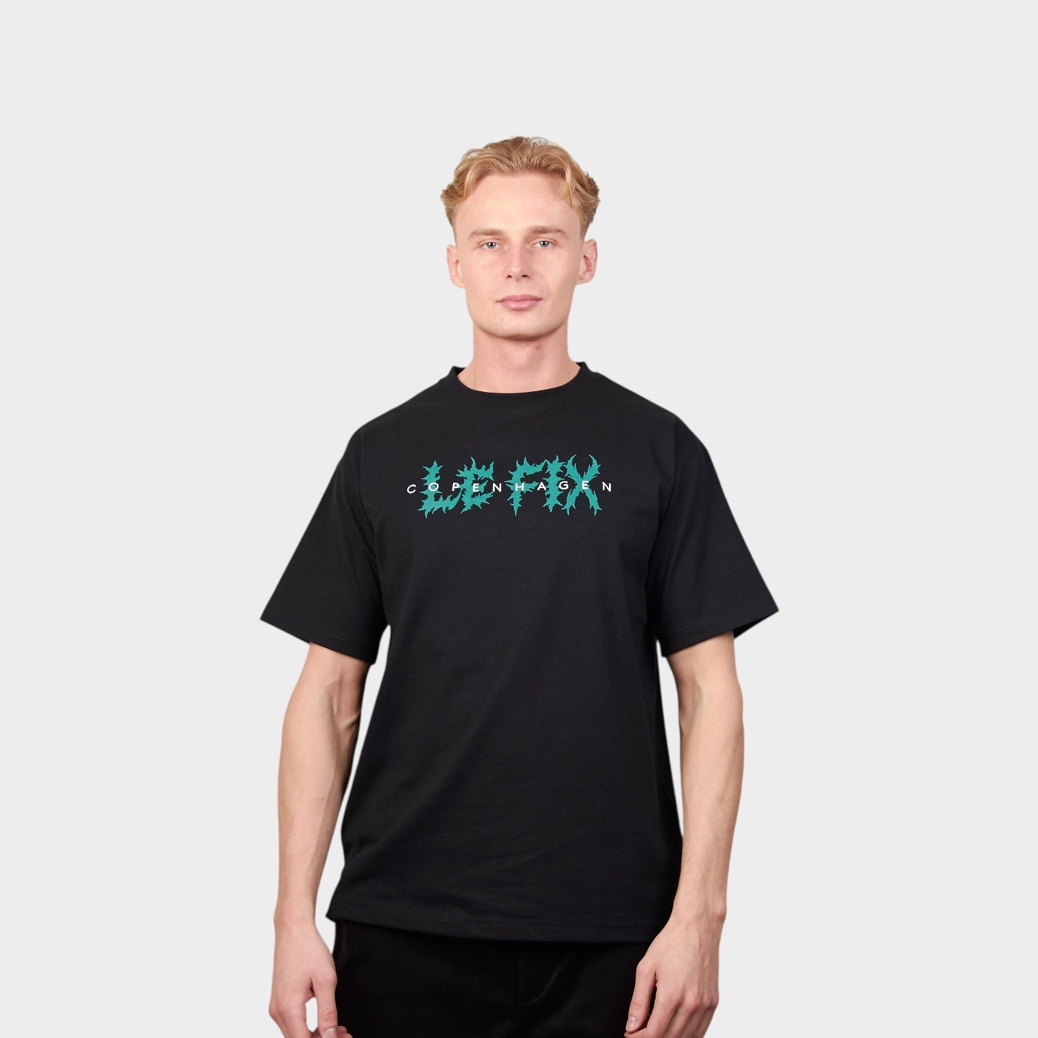 le-fix-trash-t-shirt-schwarz-print-baumwolle image 2