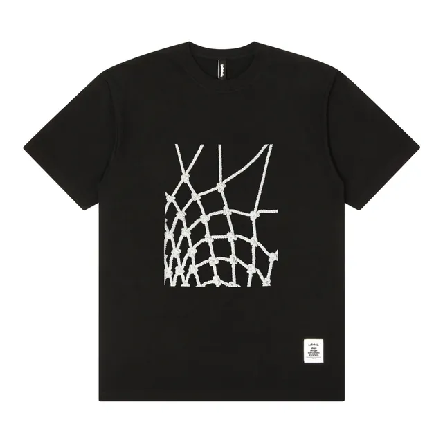 ballaholic-cotton-tees-the-net-tee-t-shirt-schwarz image 1