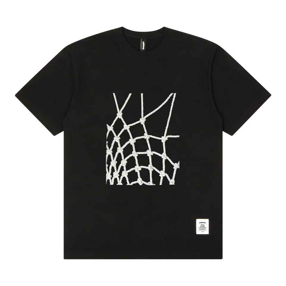ballaholic-cotton-tees-the-net-tee-t-shirt-schwarz image 1