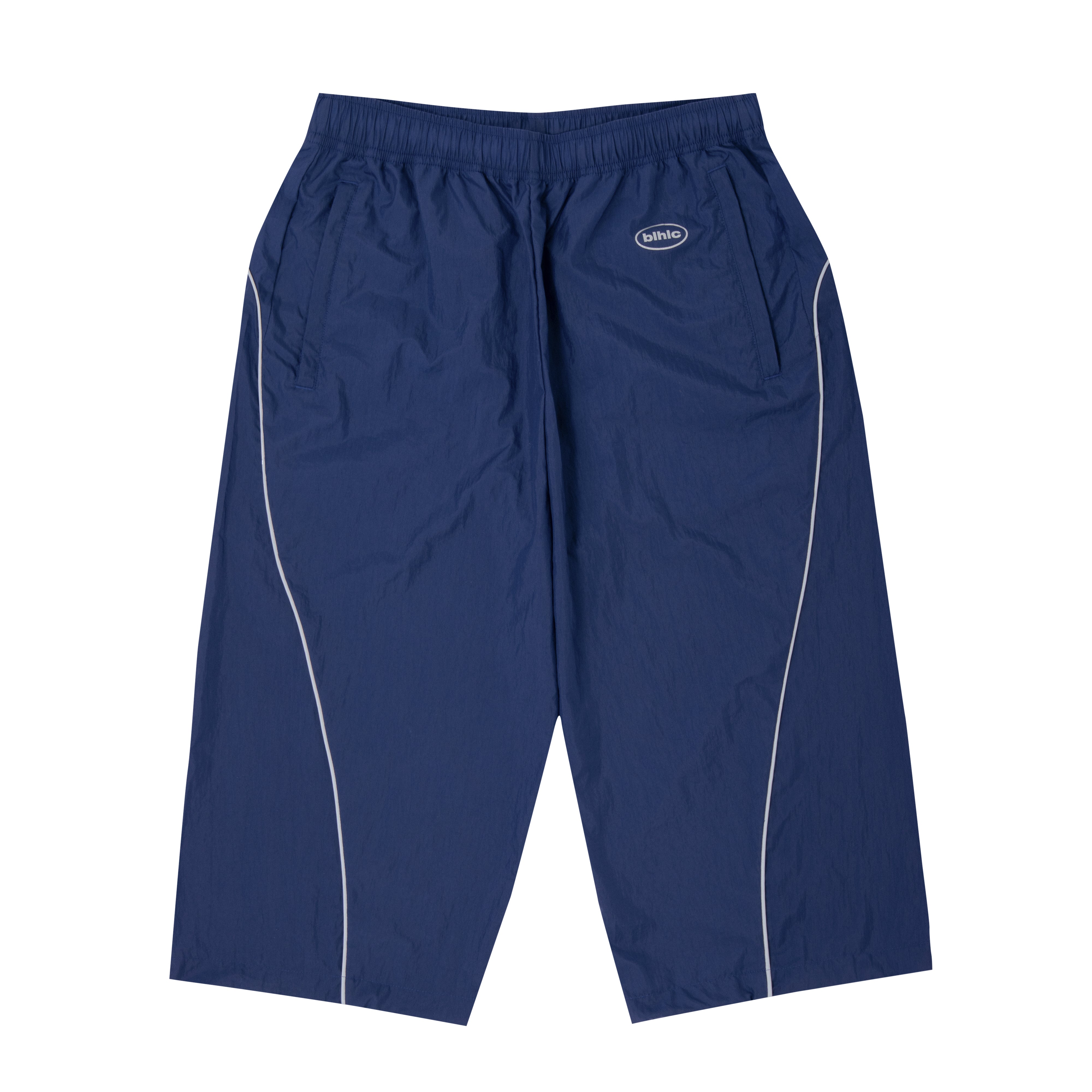 ballaholic-pants-blhlc-oval-logo-nylonhose-navy image 1