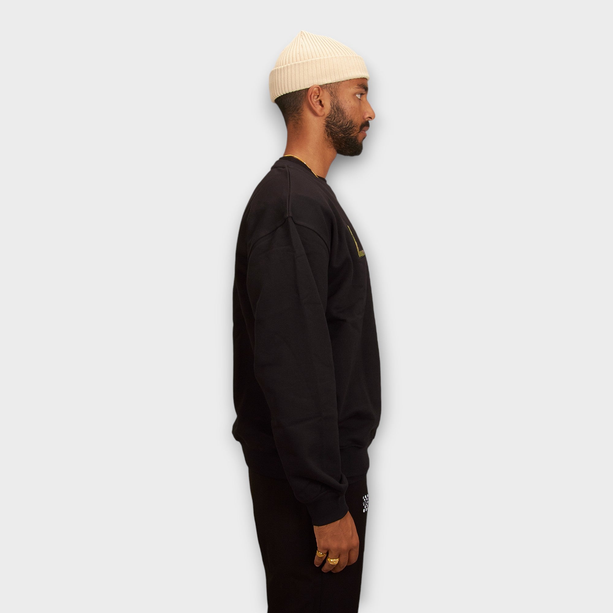 le-fix-wave-application-crewneck-schwarz-camo image 6