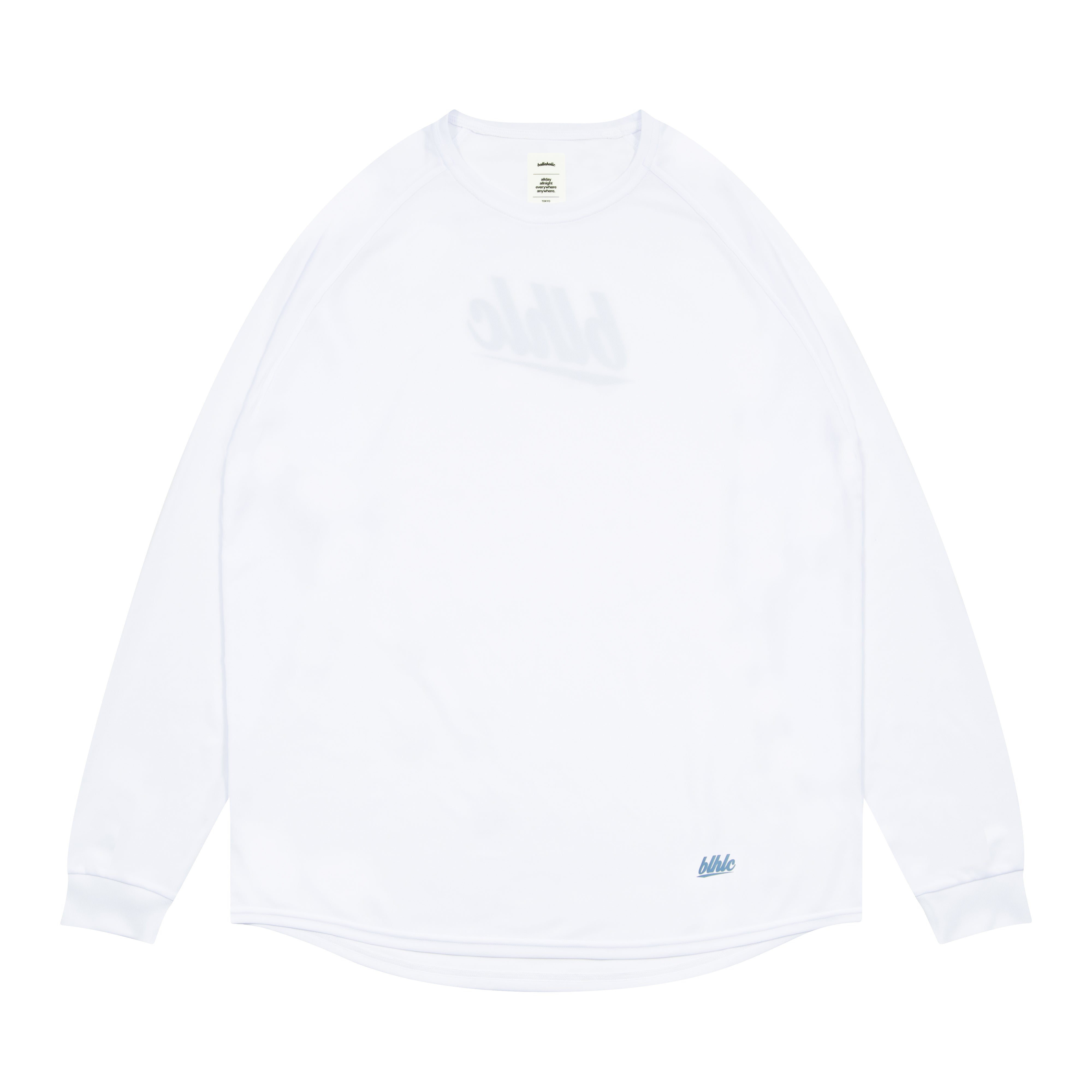 ballaholic-cool-long-tees-3d-net-blhlc-back-print-t-shirt-weiss-blau image 2