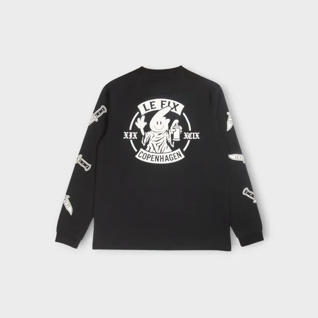 le-fix-knife-ls-langarmshirt-longsleeve-schwarz-baumwolle image 1