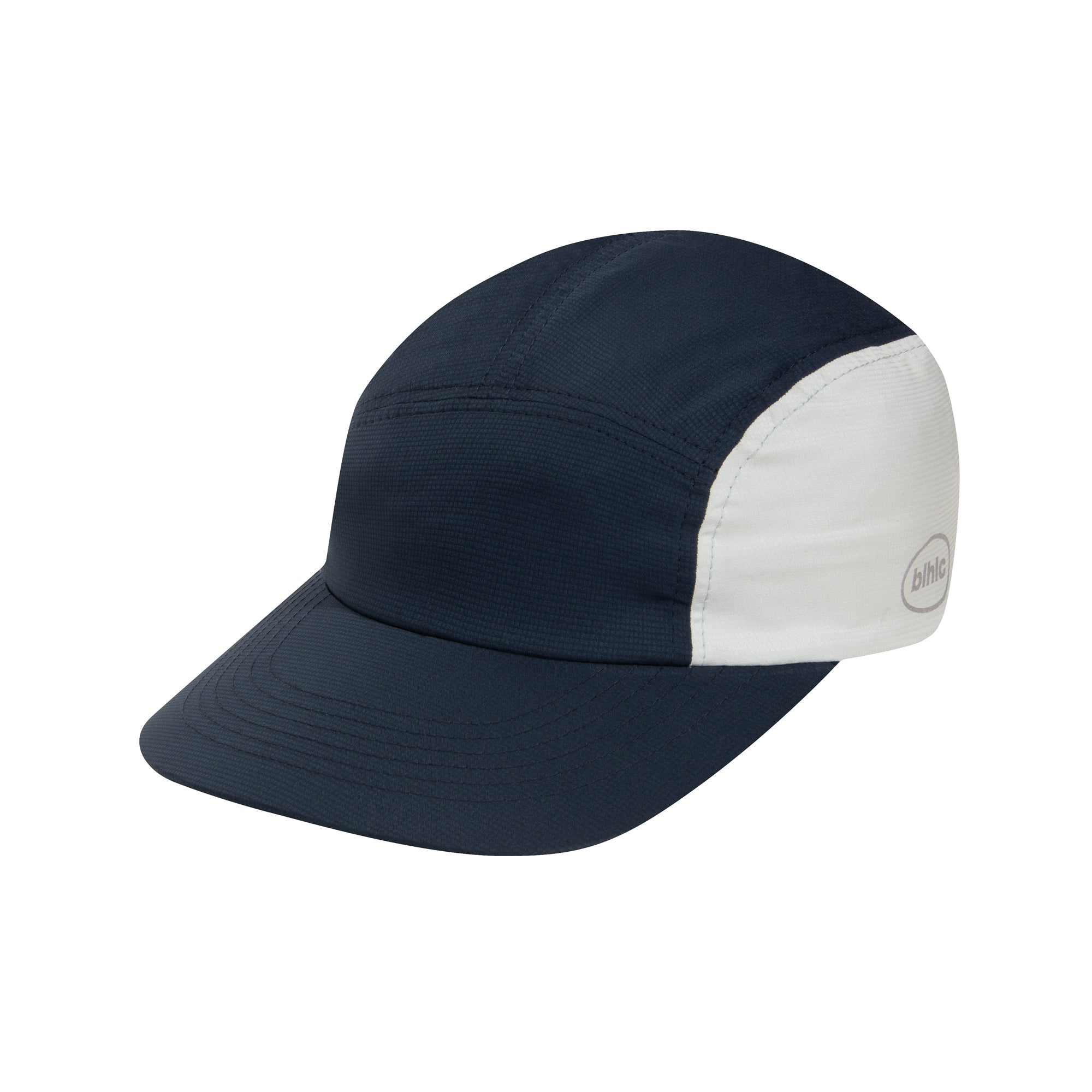 ballaholic-oval-logo-nylon-jet-cap-cap-navy-gray image 2