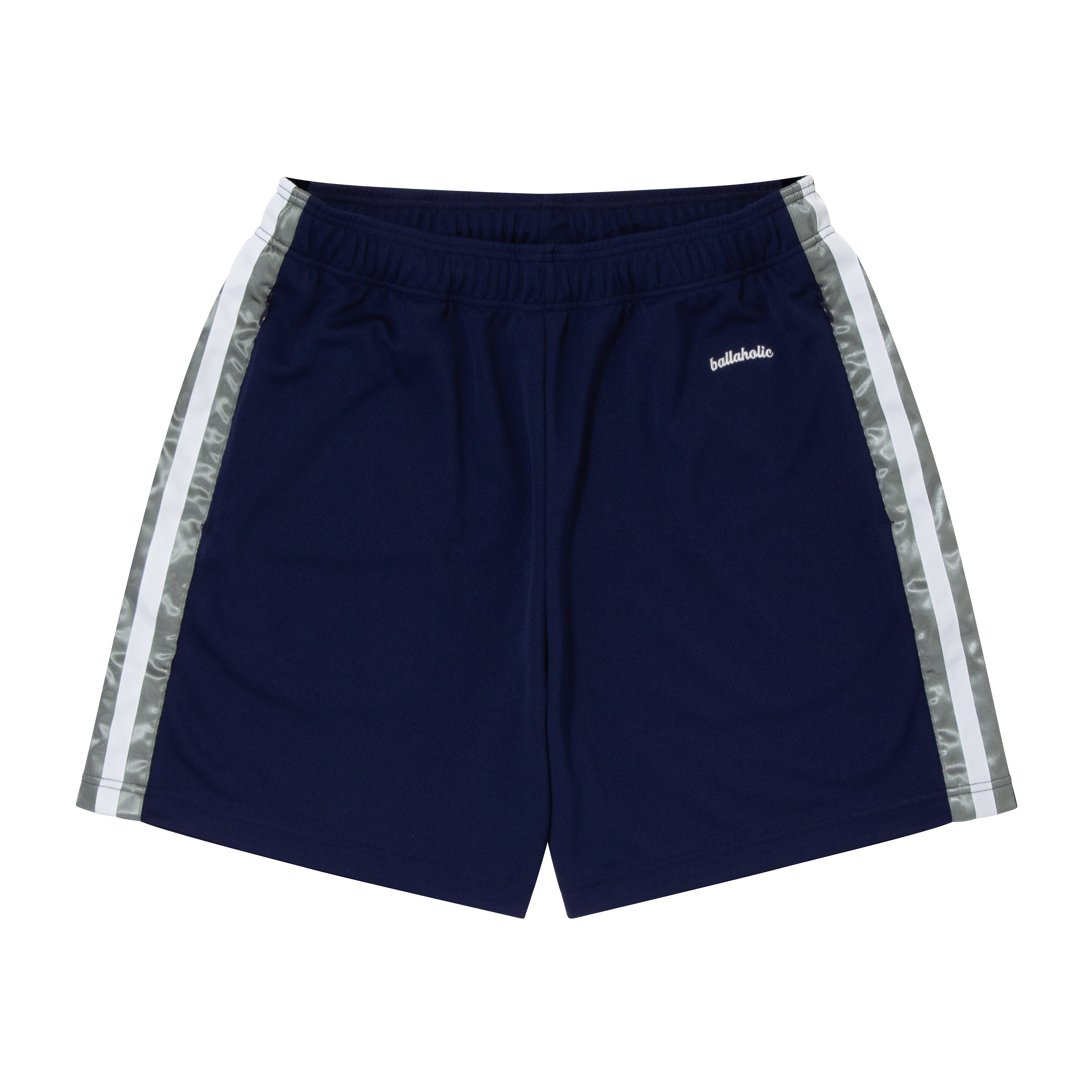 ballaholic-side-tape-jersey-shorts-navy-basketballshorts image 1