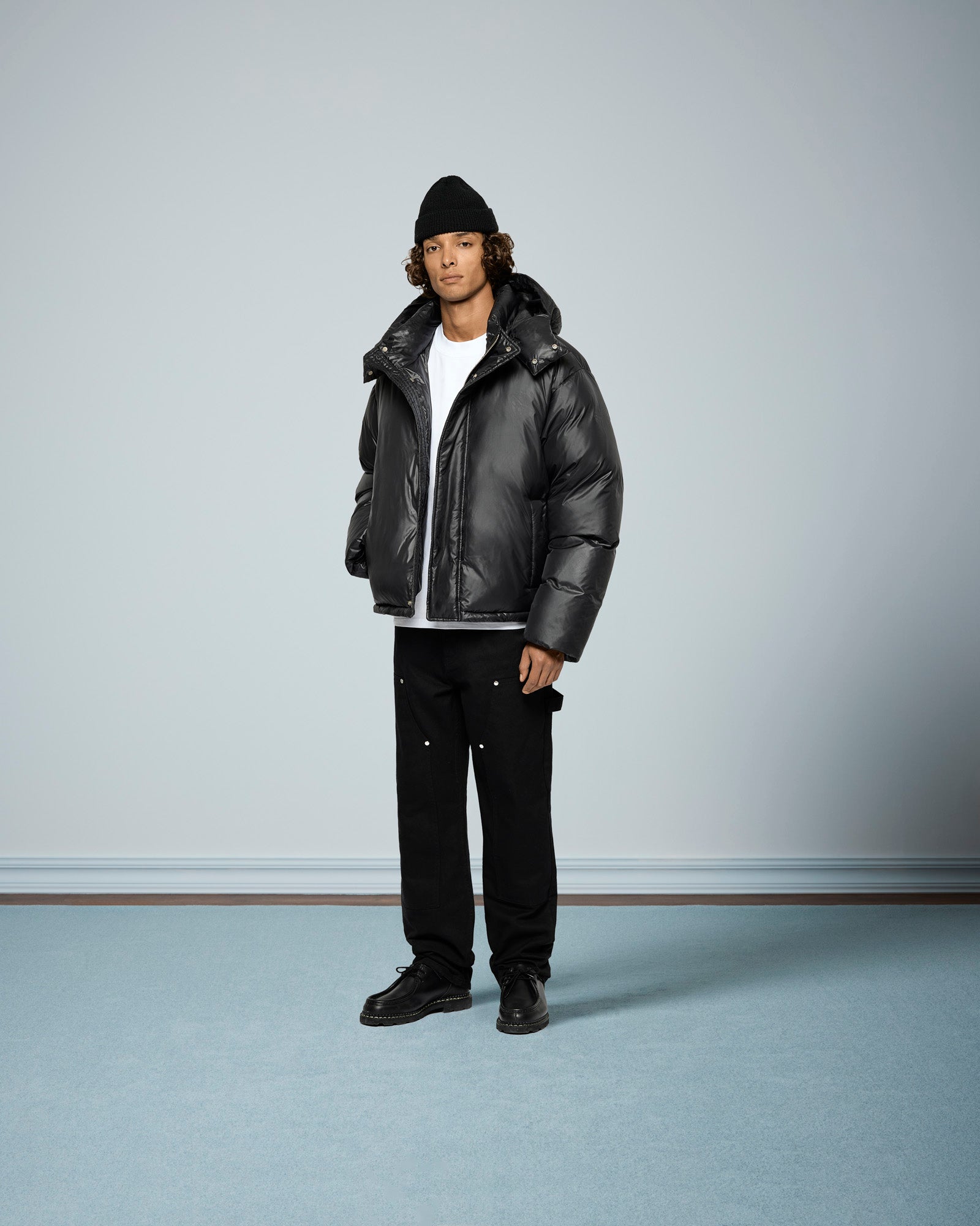 eightyfive-glossed-down-puffer-jacket-v3-jacke-black-daunen image 5