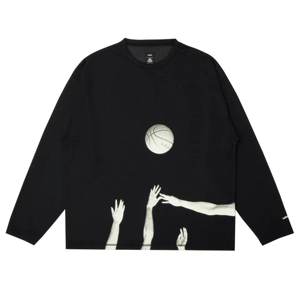 ballaholic-knit-mesh-cool-long-tee-langarm-schwarz image 1