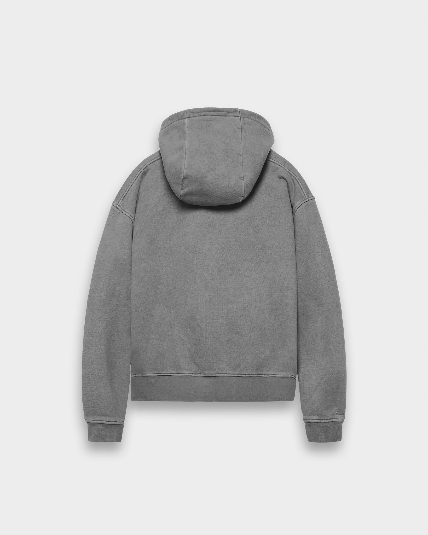 eightyfive-signature-zip-hoodie-stone-grey-100-baumwolle image 2