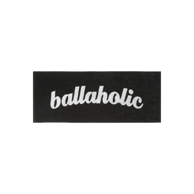 ballaholic-accessories-logo-towel-handtuch-schwarz-wei image 1