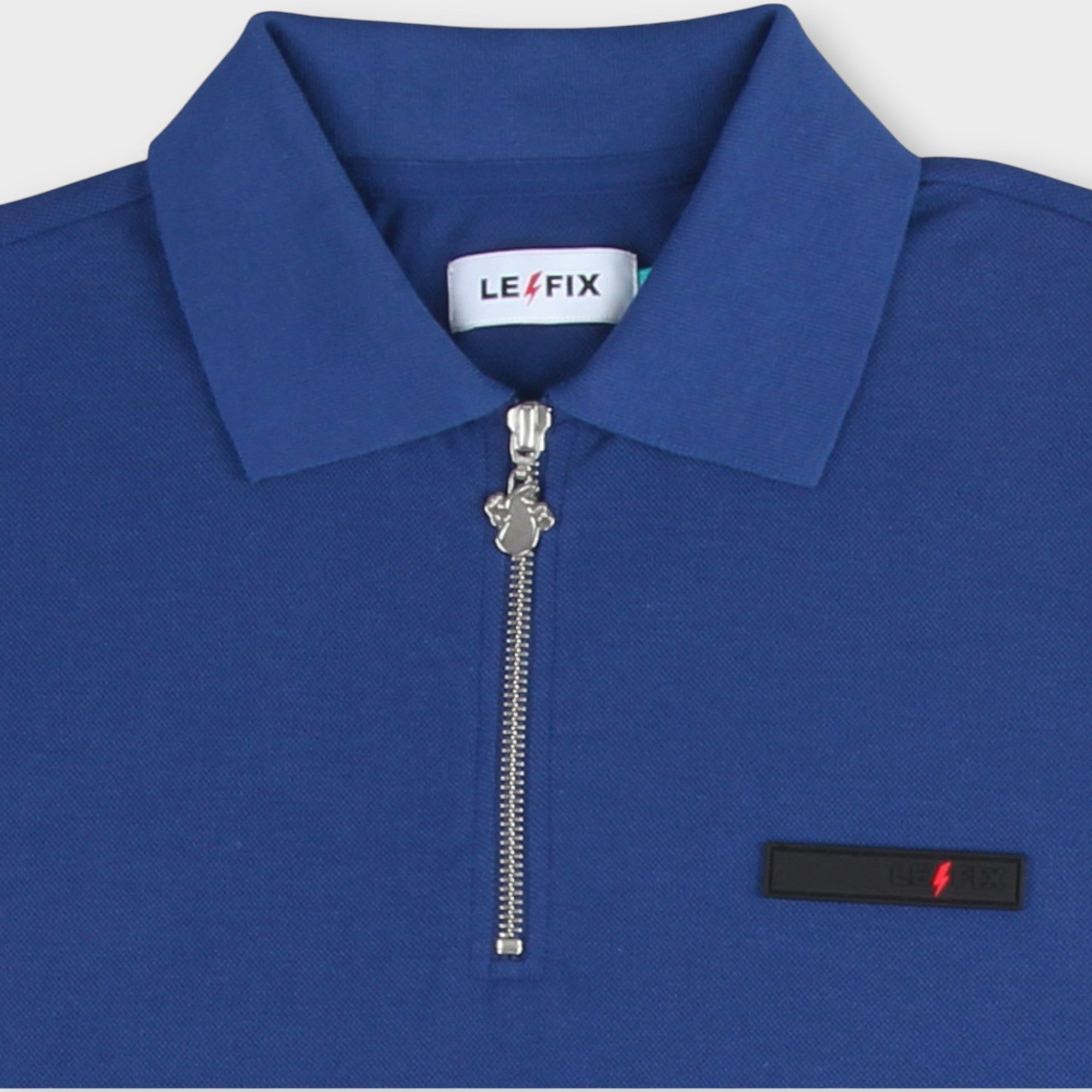 le-fix-eiffel-polo-poloshirt-blau-bio-baumwolle image 3